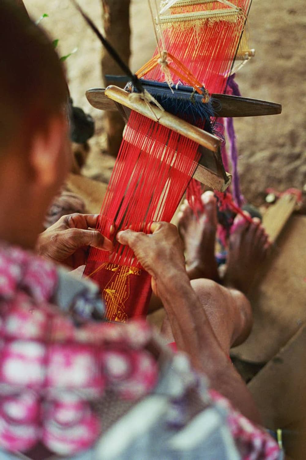 A kind of guise 케냐 핸드메이드 토트백 상품이미지5