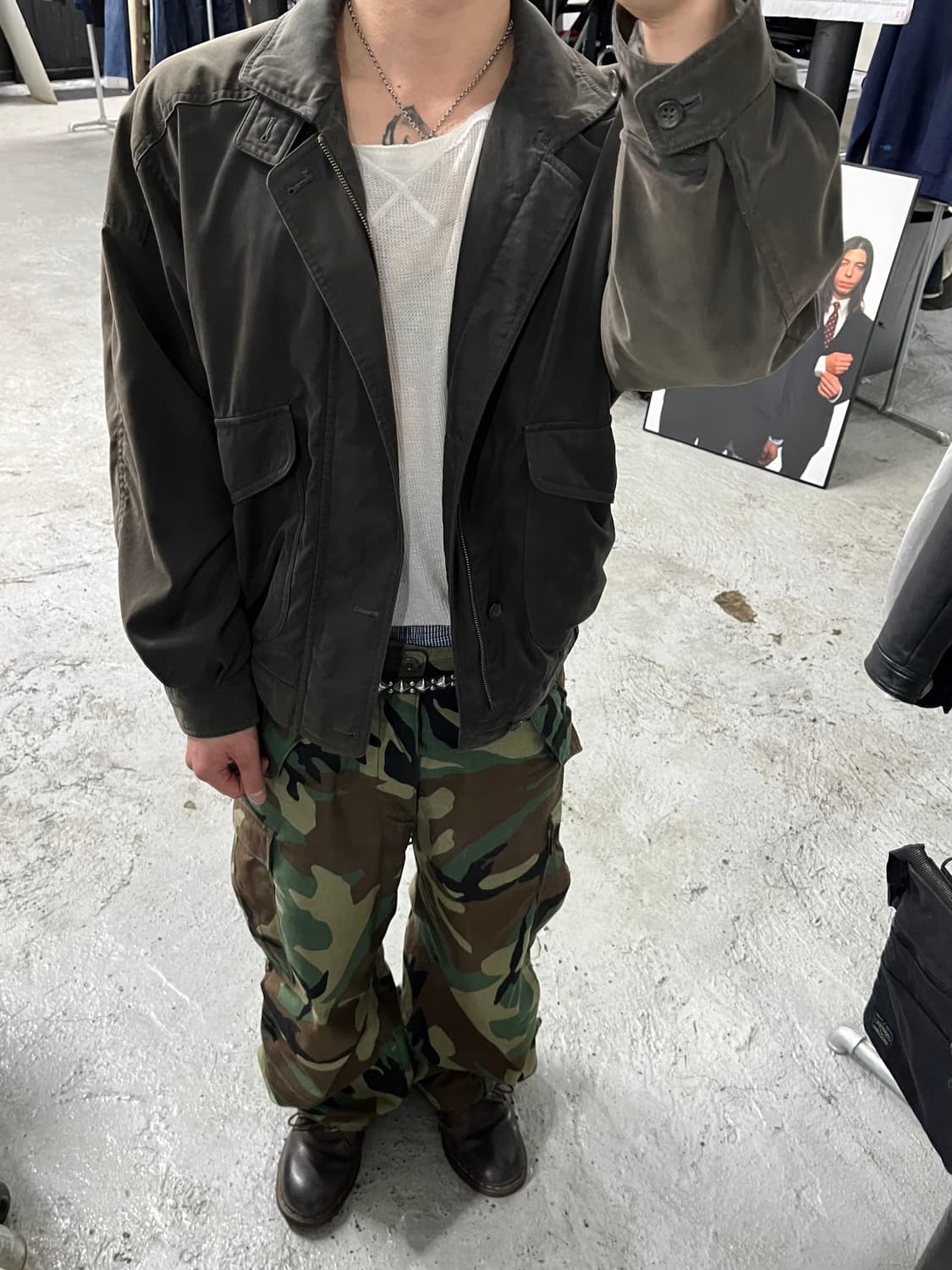 The Scotch House fade bomber jacket 🇯🇵 상품이미지3