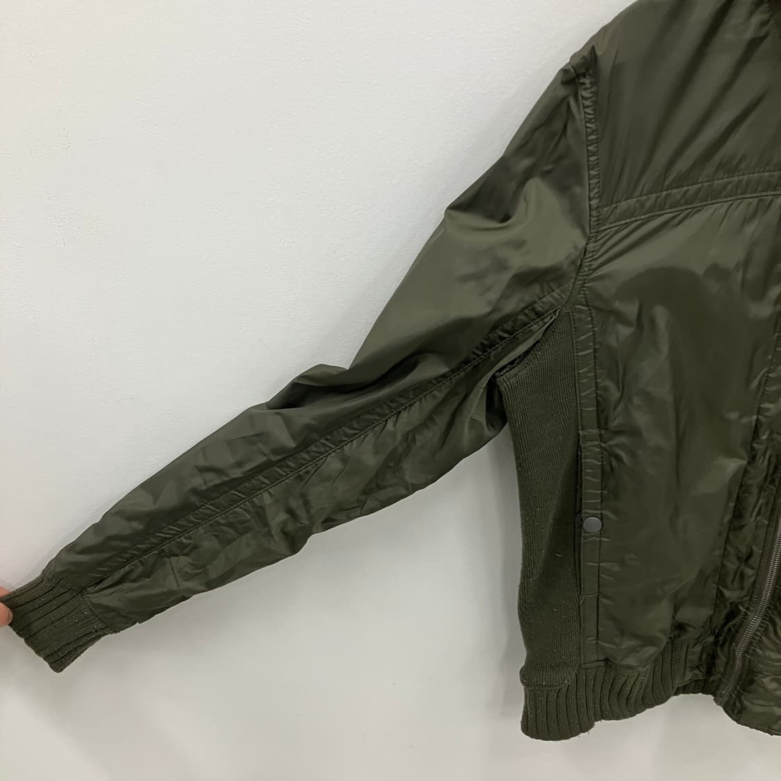 알파인더스트리 카키 후드 자켓 M 상품이미지5