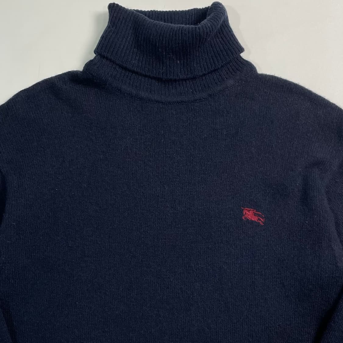 90s 버버리 터틀넥 울 니트  상품이미지2