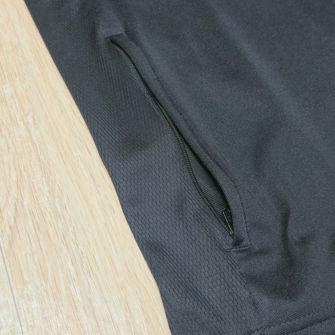 XL) 아디다스 블랙 차콜 삼선 트랙탑 져지 자켓 상품이미지6