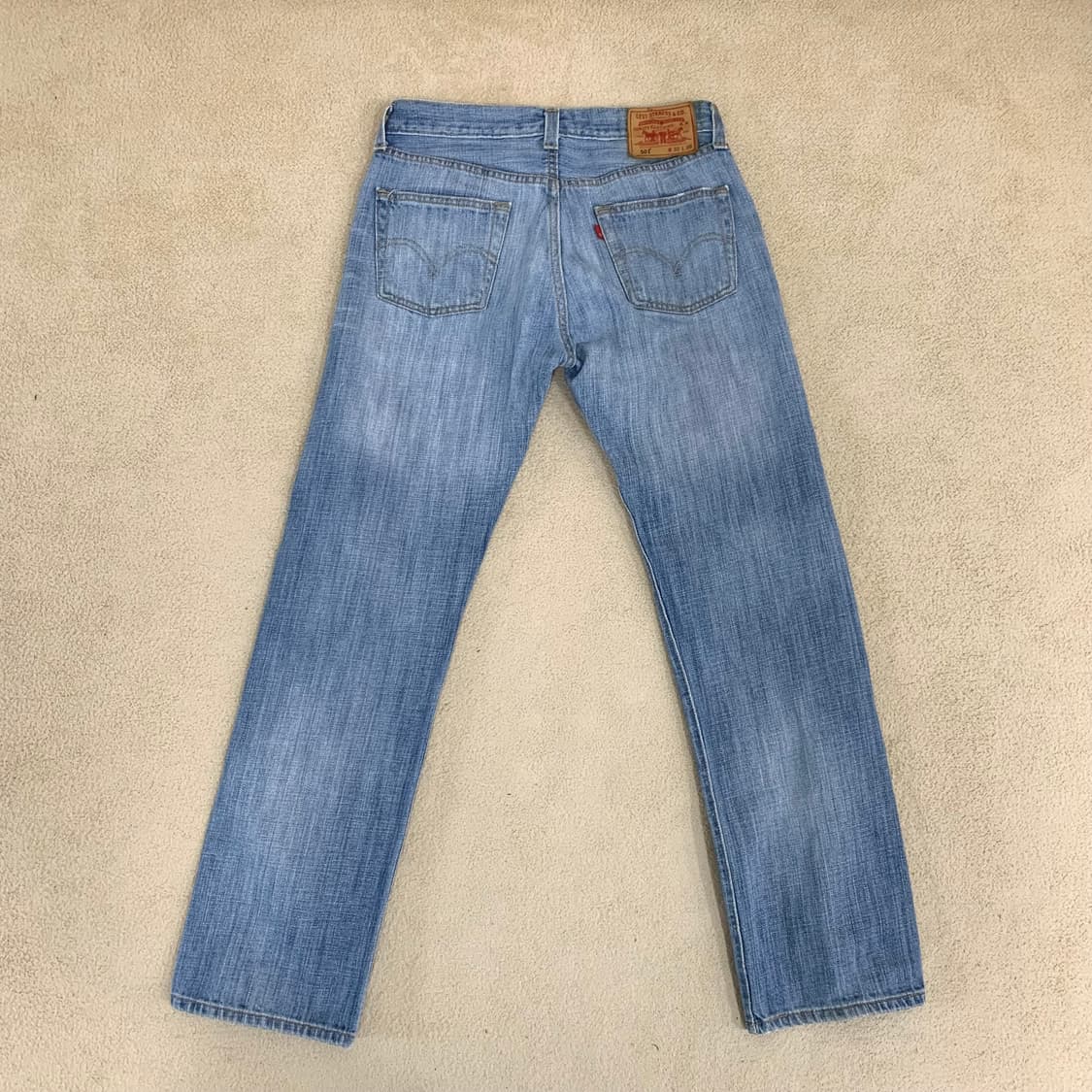 빈티지 리바이스 501 워싱 데님팬츠(30사이즈) 남자청바지 연중청 상품이미지4
