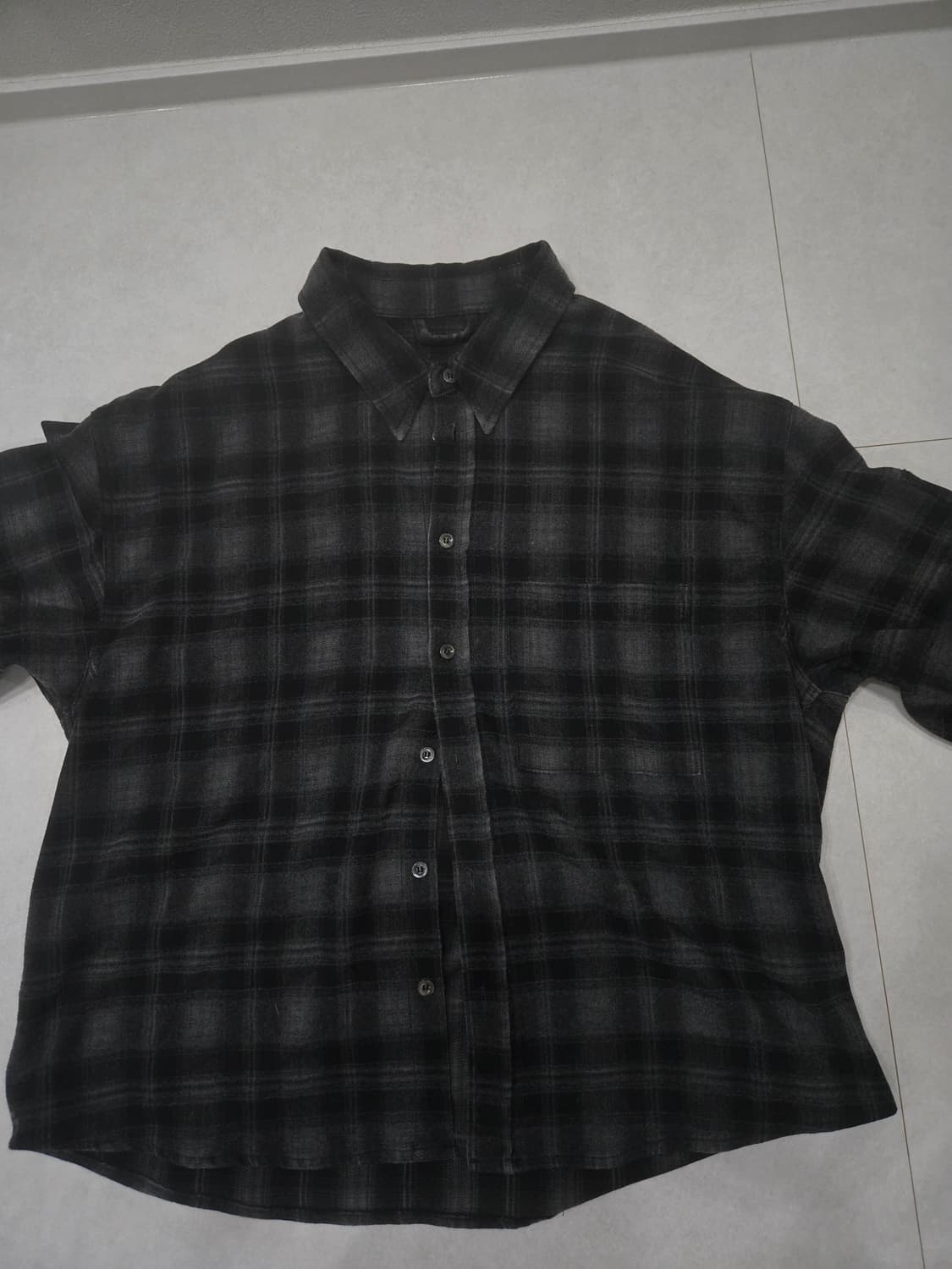 POC SERVICE 체크 셔츠 상품이미지2