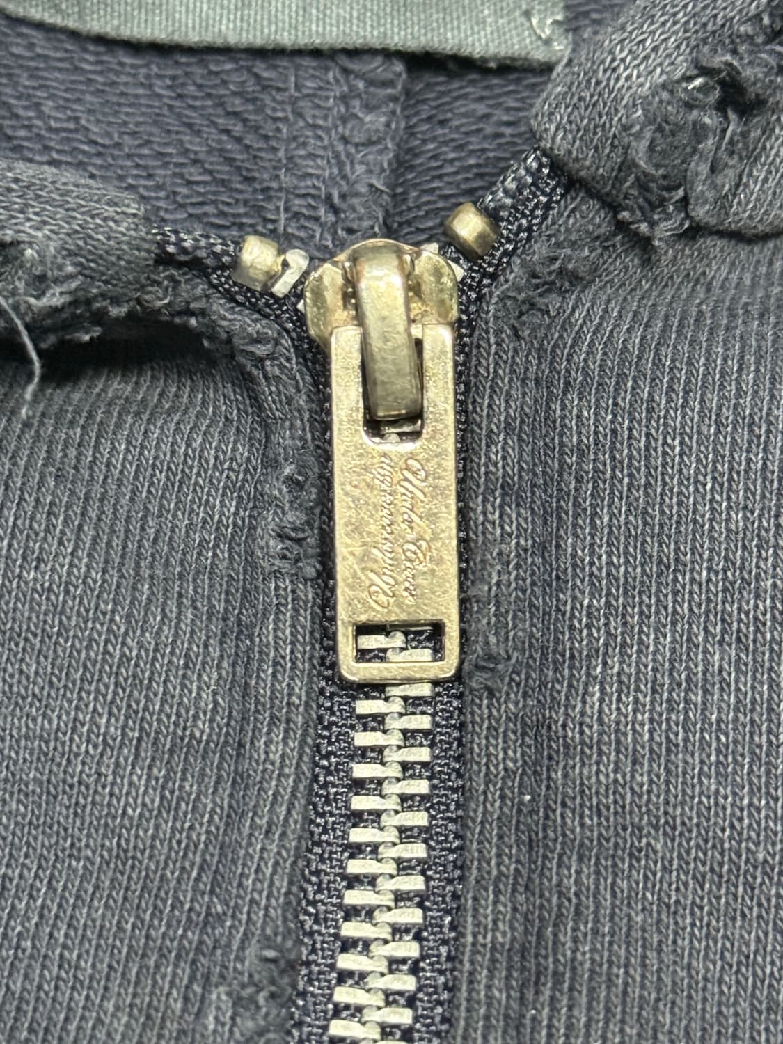 언더커버 디스트레스드 워싱 가공 후드 집업 자켓 상품이미지7