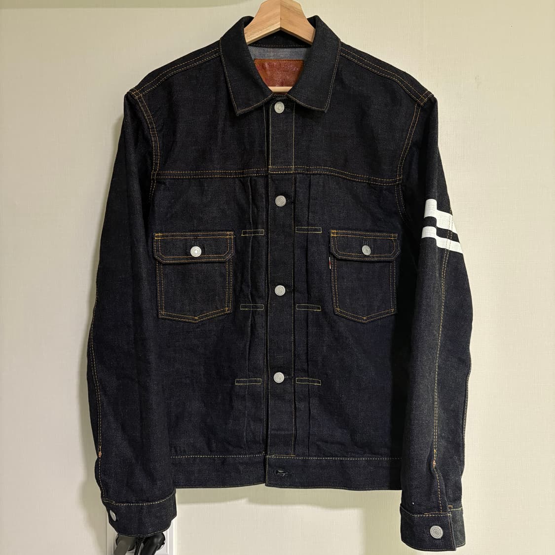 모모타로진 2세대 데님자켓 상품이미지1