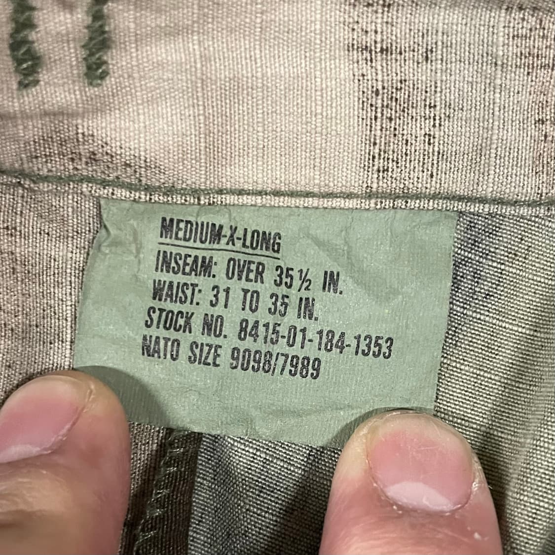 미군 우드랜드 BDU 팬츠 (M/XL) 상품이미지5