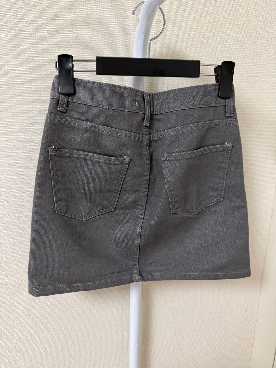 디에이디 그레이 스커트 상품이미지2