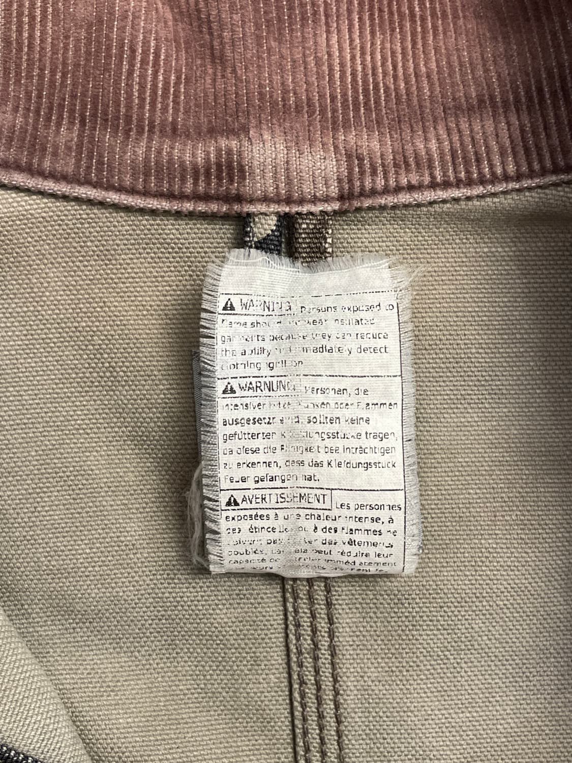 칼하트 카모 자켓  상품이미지8