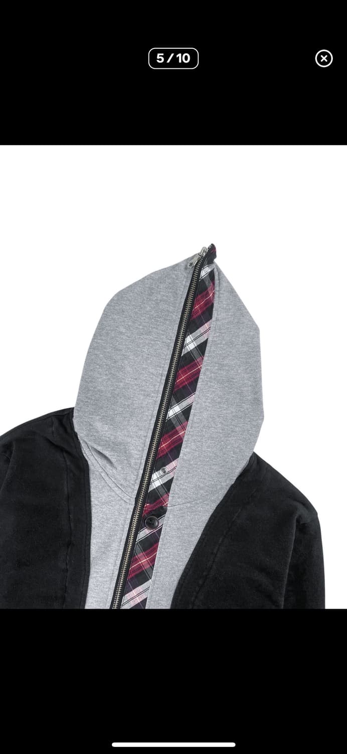 타케오 키쿠치 레이어드 후드집업 상품이미지3