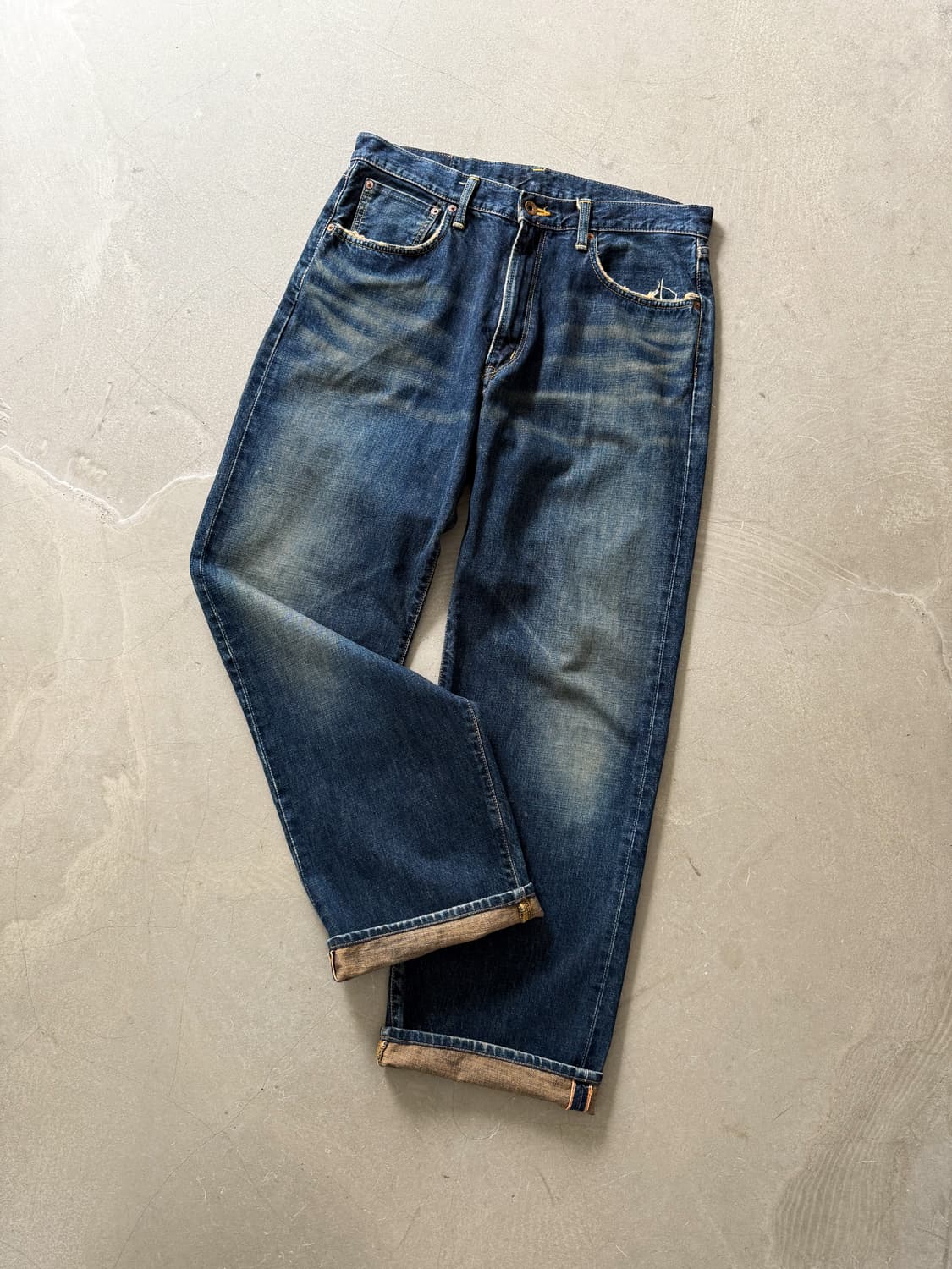 EDWIN 505 Lot 1505 Selvedge Denim Pants 상품이미지2