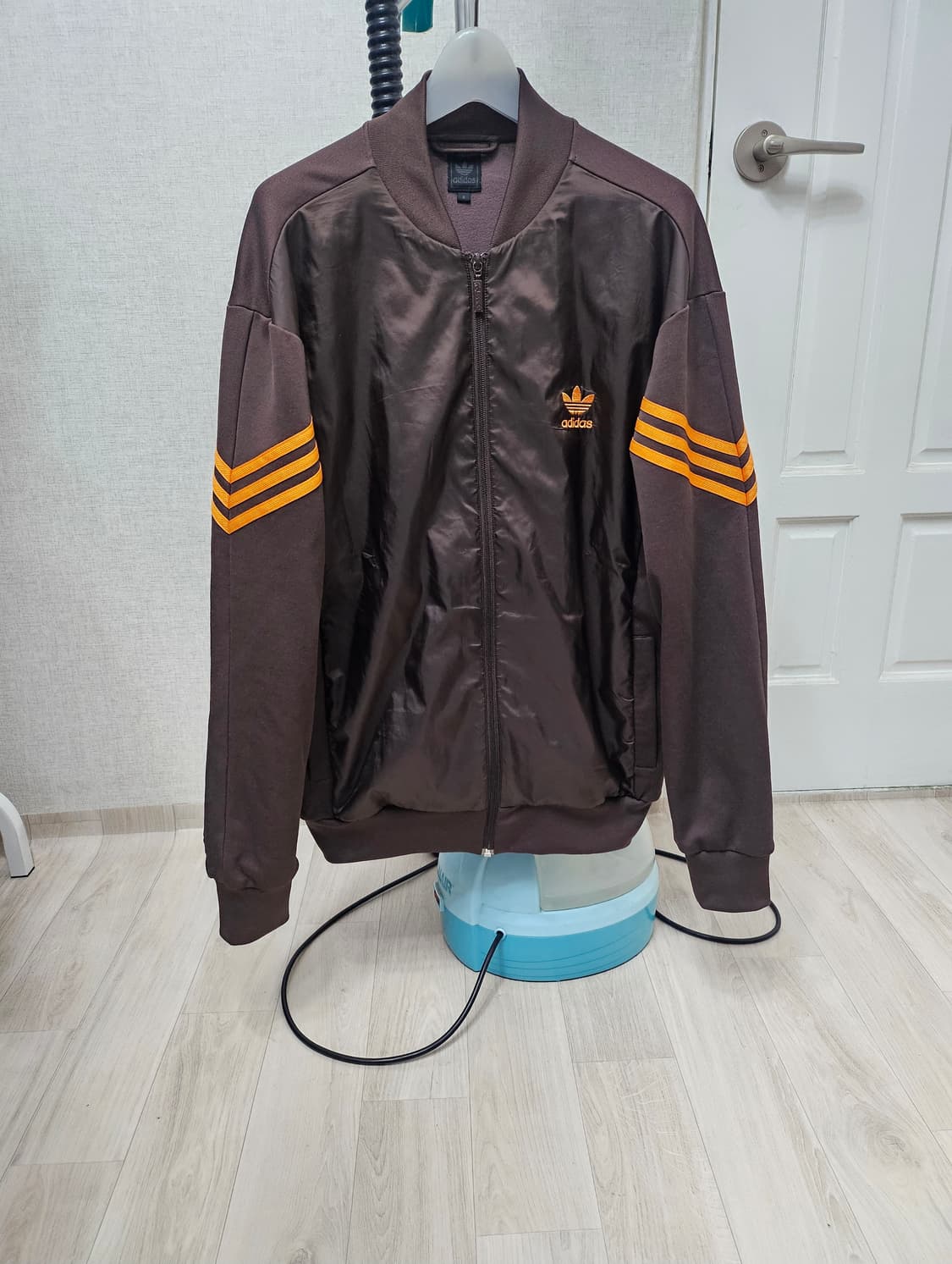 (105)XL ☆초희귀☆ 아디다스 파이어버드 [브라운오렌지] 트랙탑져지 상품이미지1