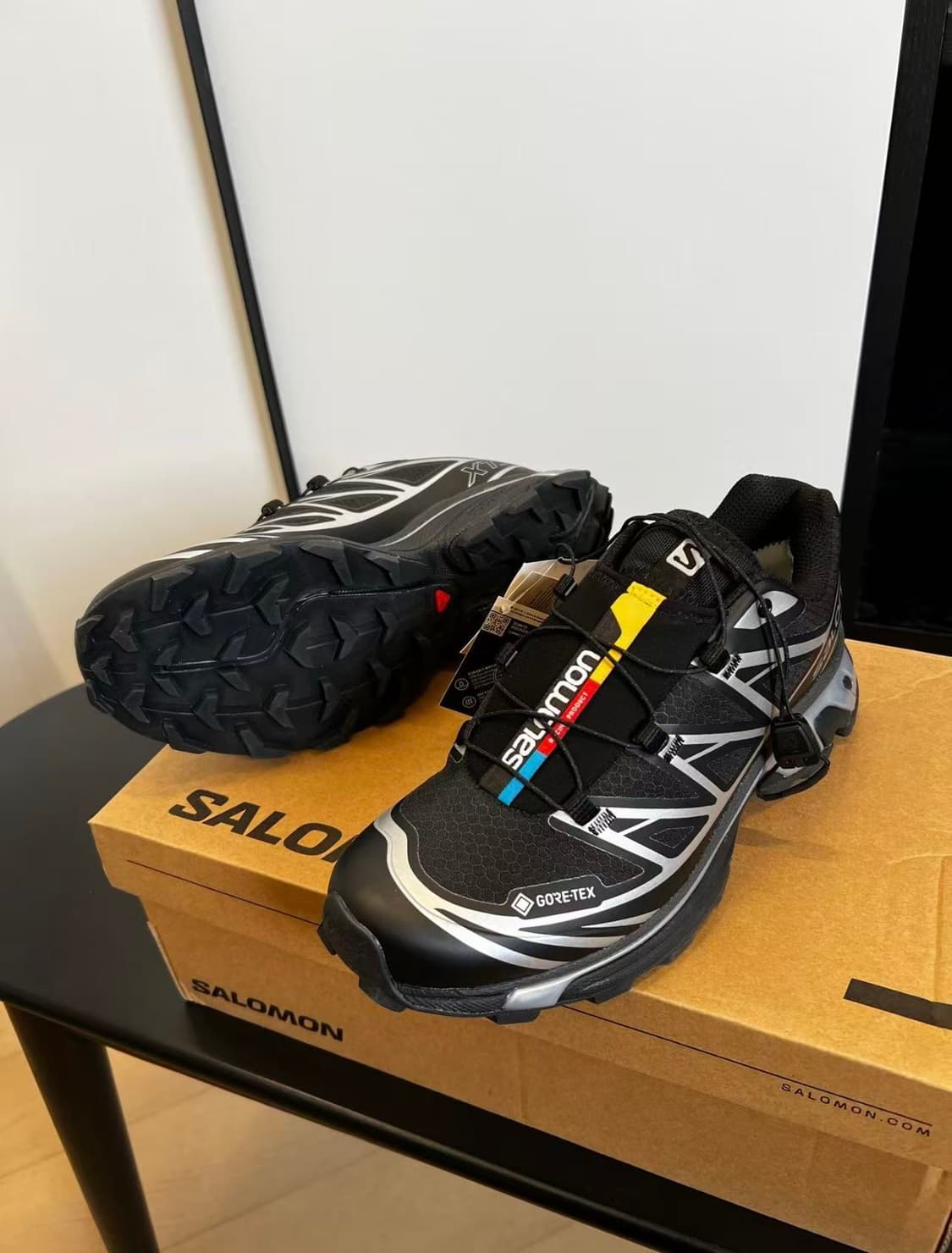 살로몬 XT-6 고어텍스 블랙 실버 250MM 상품이미지4