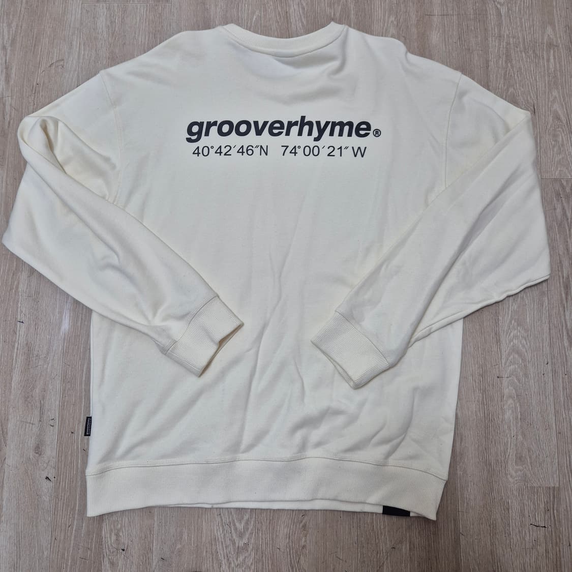 그루브라임 빅로고 프린팅 맨투맨 상품이미지5