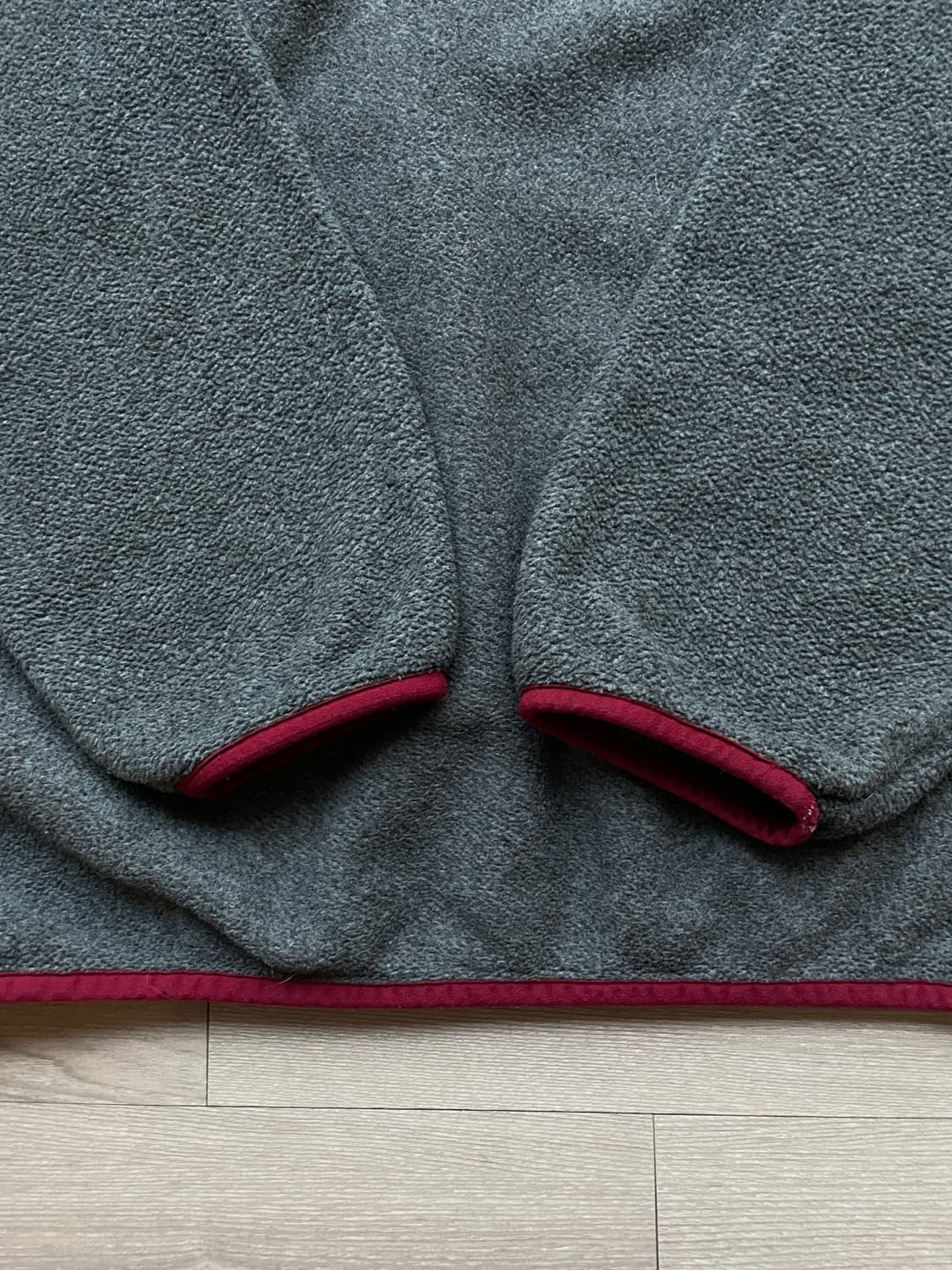 파타고니아 신칠라 니켈 그레이 레드 플리스 patagonia 상품이미지6