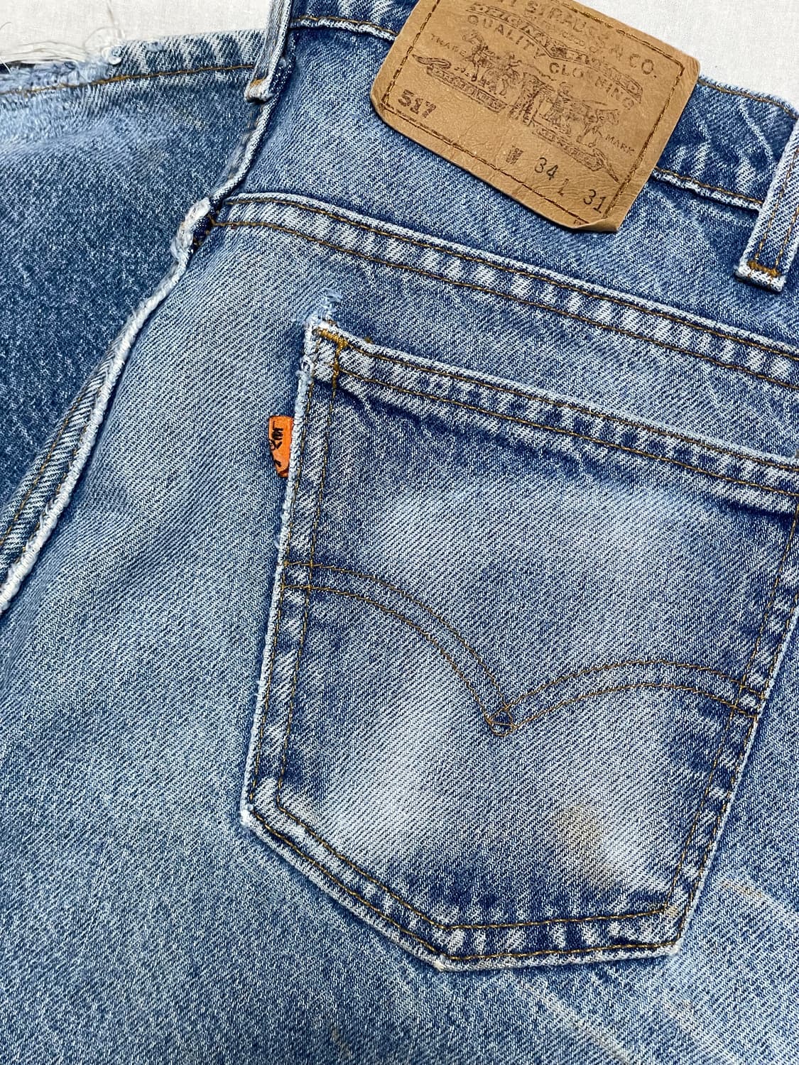 90s 리바이스 517 오렌지탭 상품이미지1