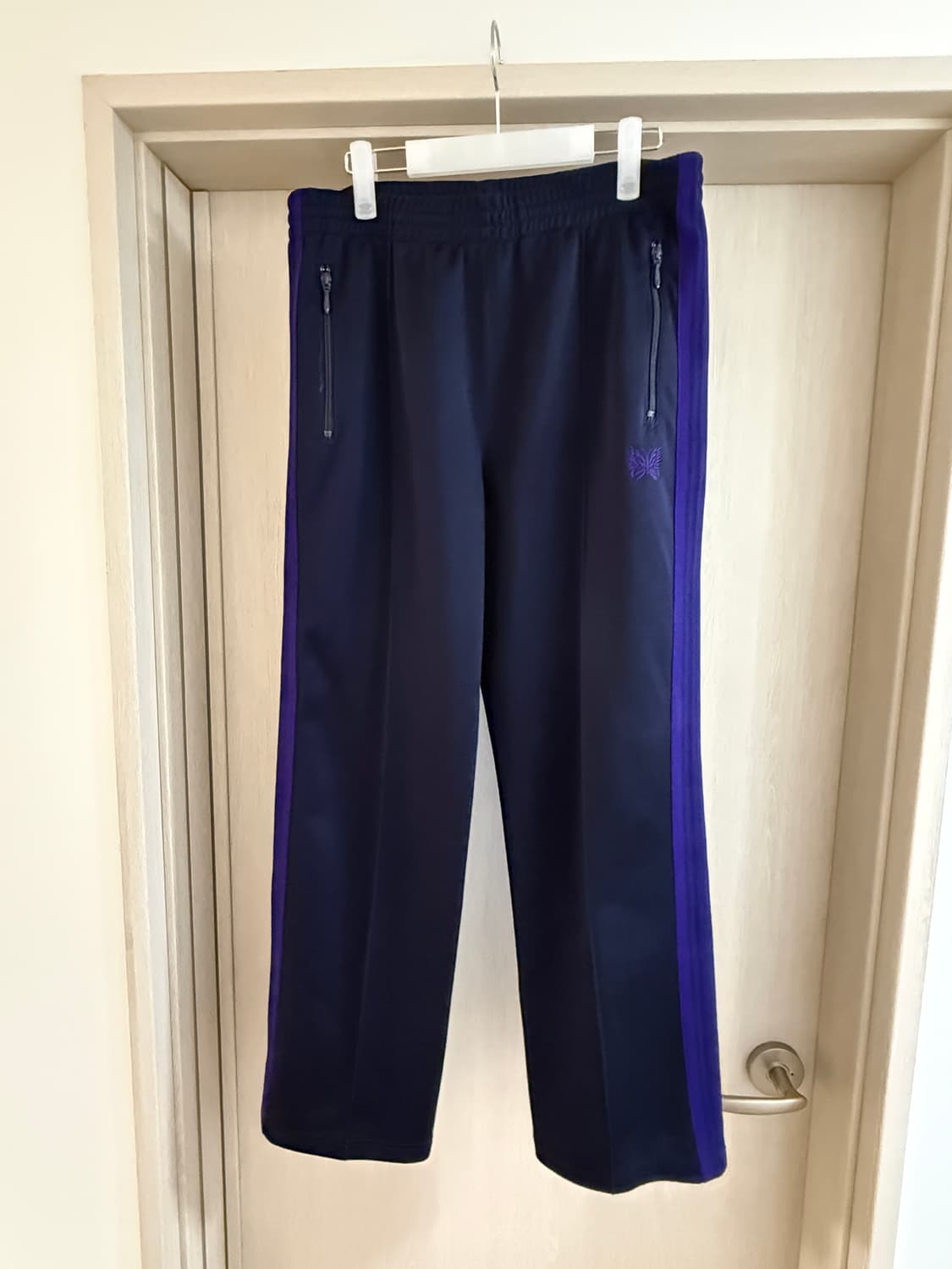 니들스 트랙팬츠 스트레이트 네이비 퍼플 상품이미지1