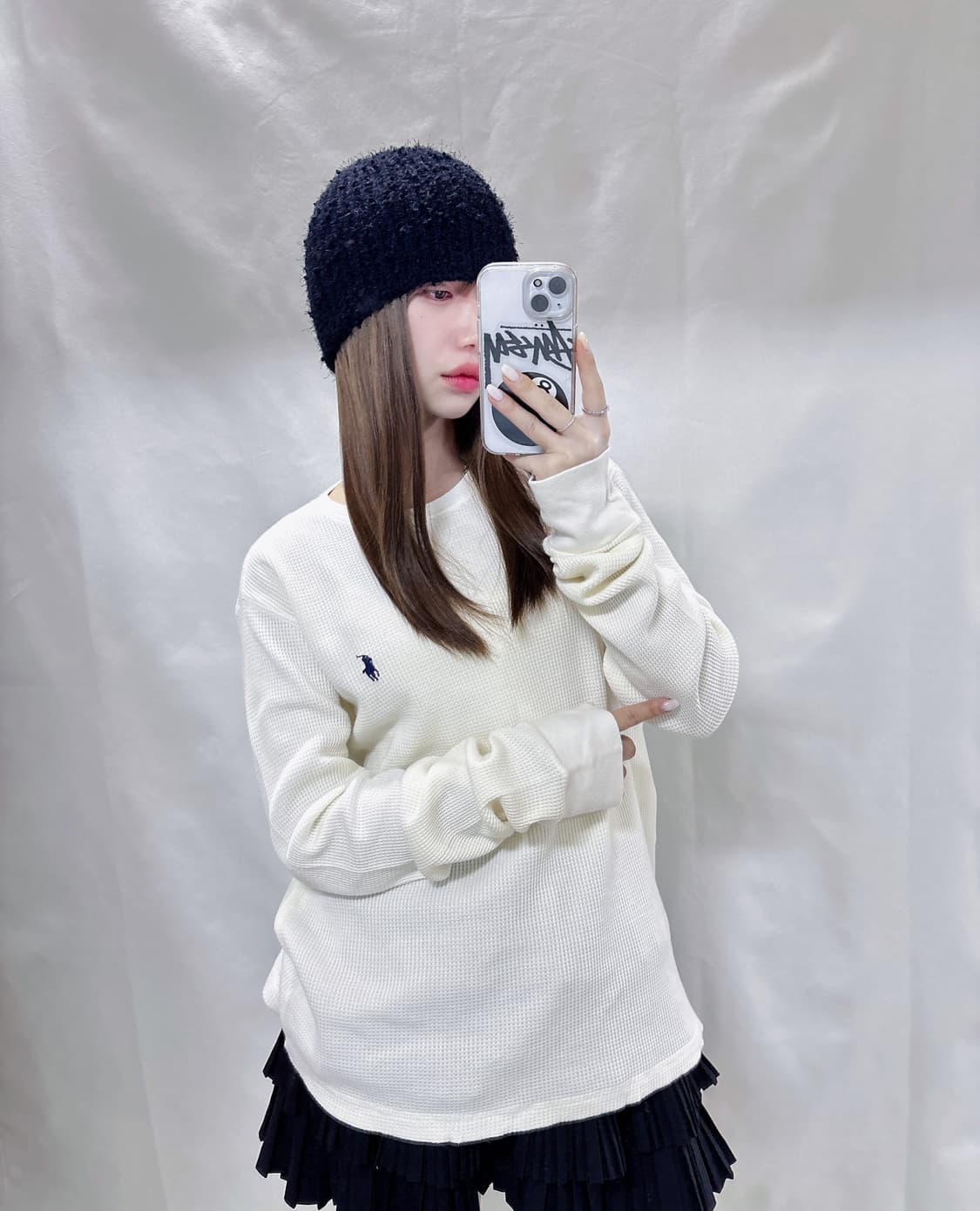 폴로 랄프로렌 화이트포니 니트 슬리브  상품이미지2