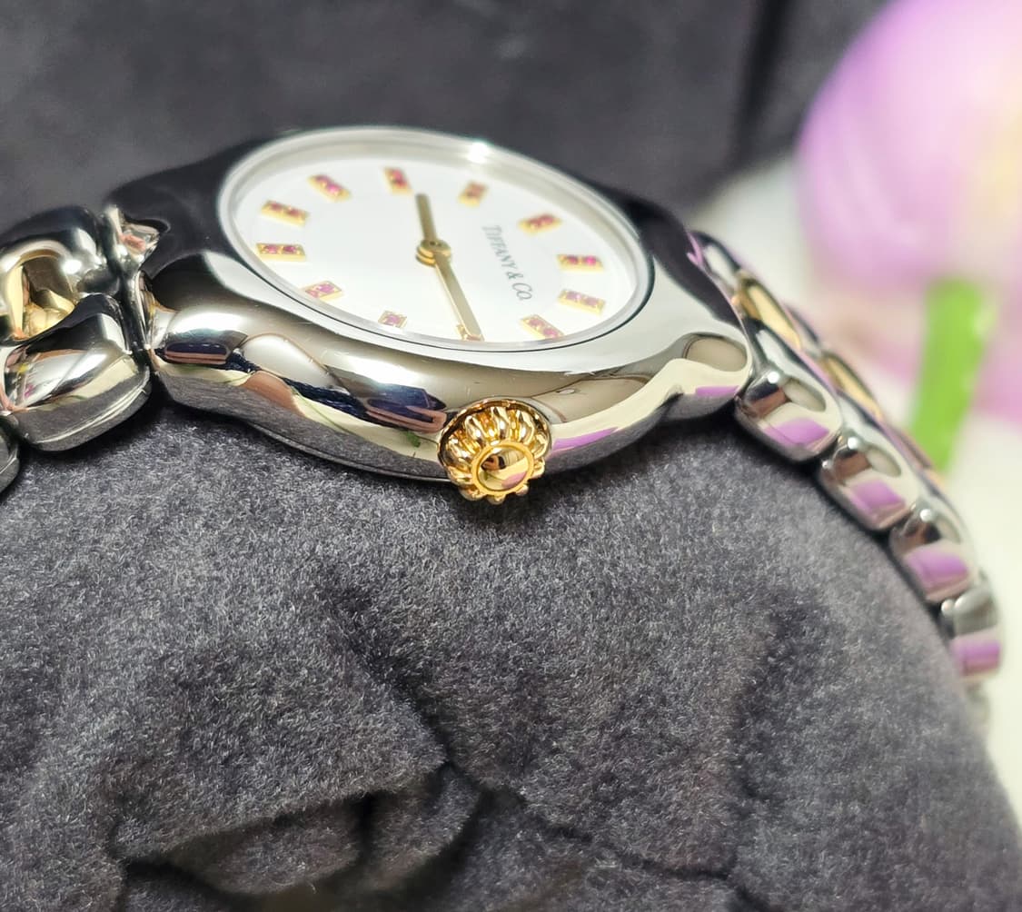 티파니테소로18k다이아시계 정품 여성용 상품이미지5