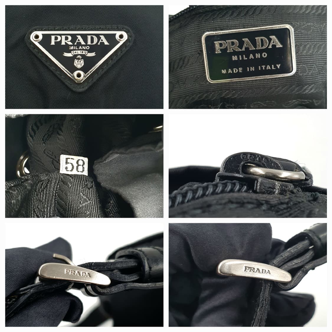 프라다 리나일론 원포켓 백팩 B4650F 상품이미지5