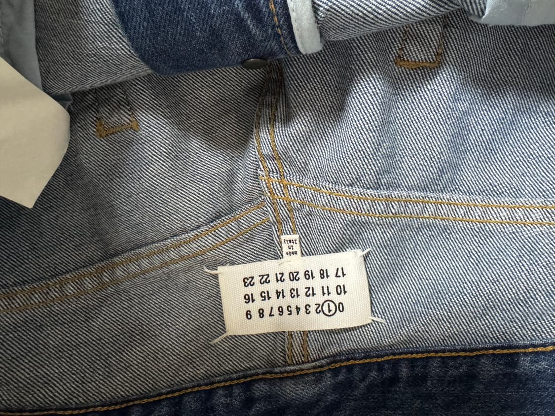 마르지엘라 데님 팬츠 새상품 상품이미지5