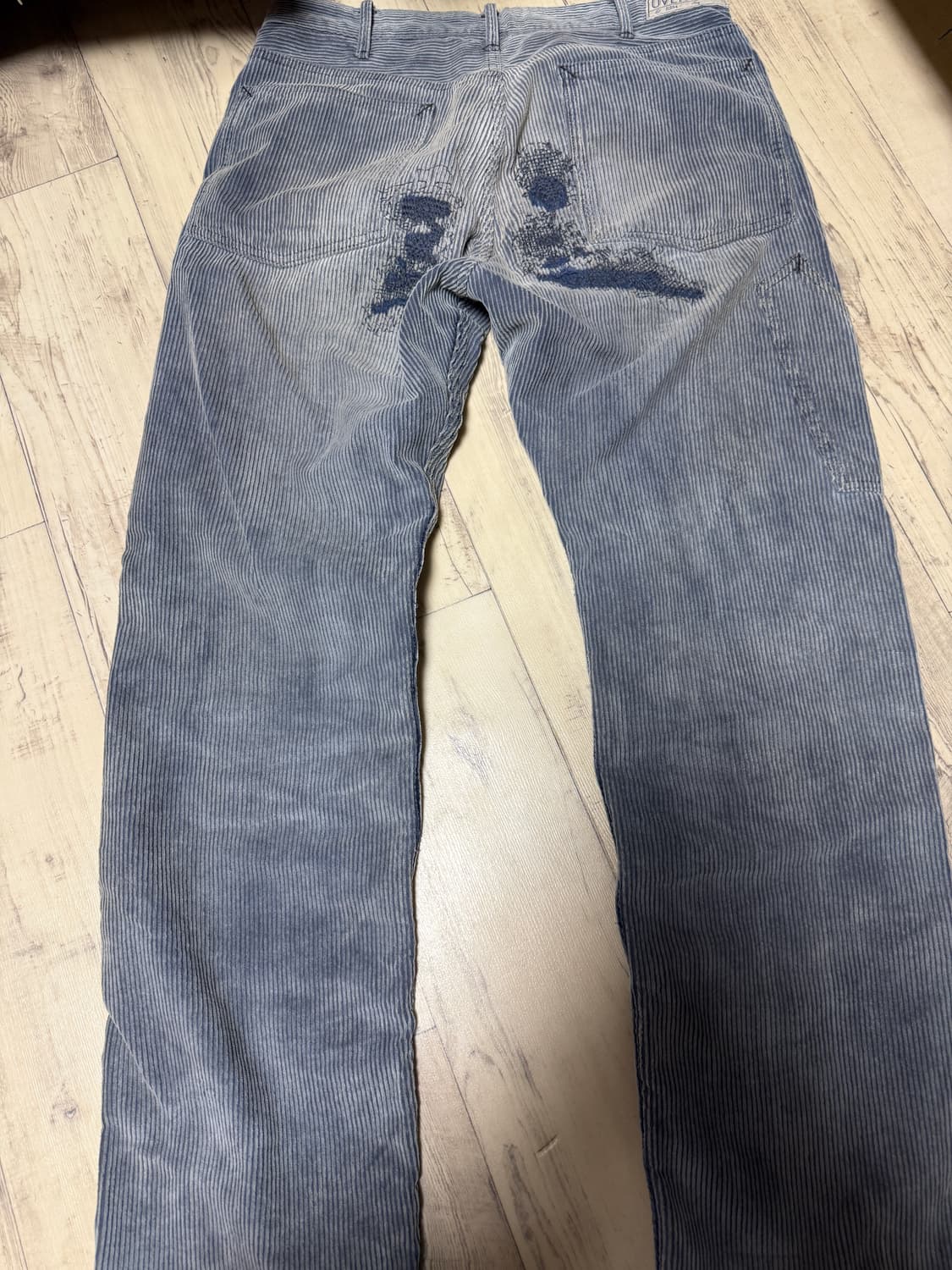 rrl 디스트레스드 코듀로이 팬츠 30/30 상품이미지2