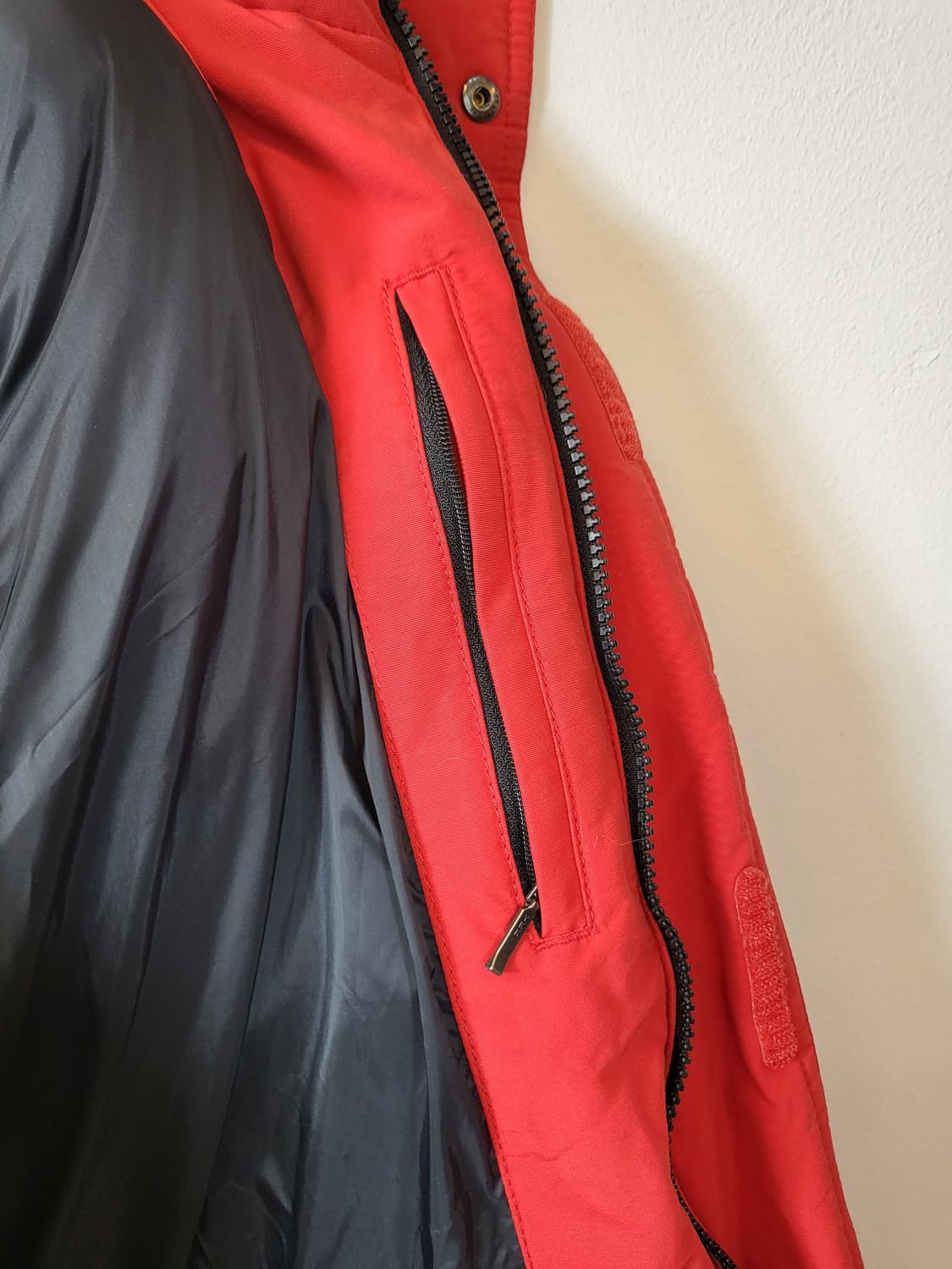 빈폴 아웃도어 레드 다운패딩 95 M 상품이미지10