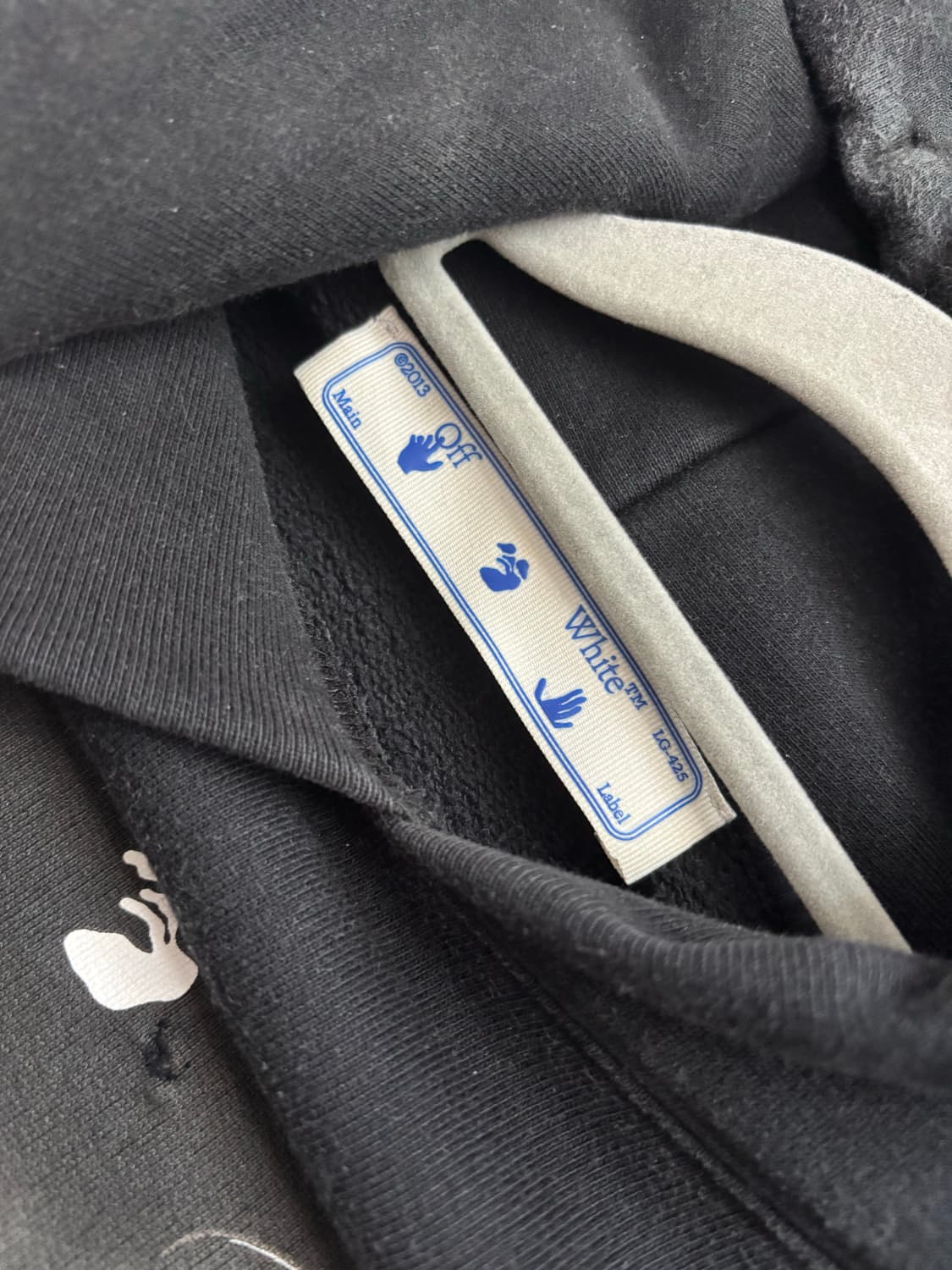 오프화이트 카라바조 후드 m 상품이미지6