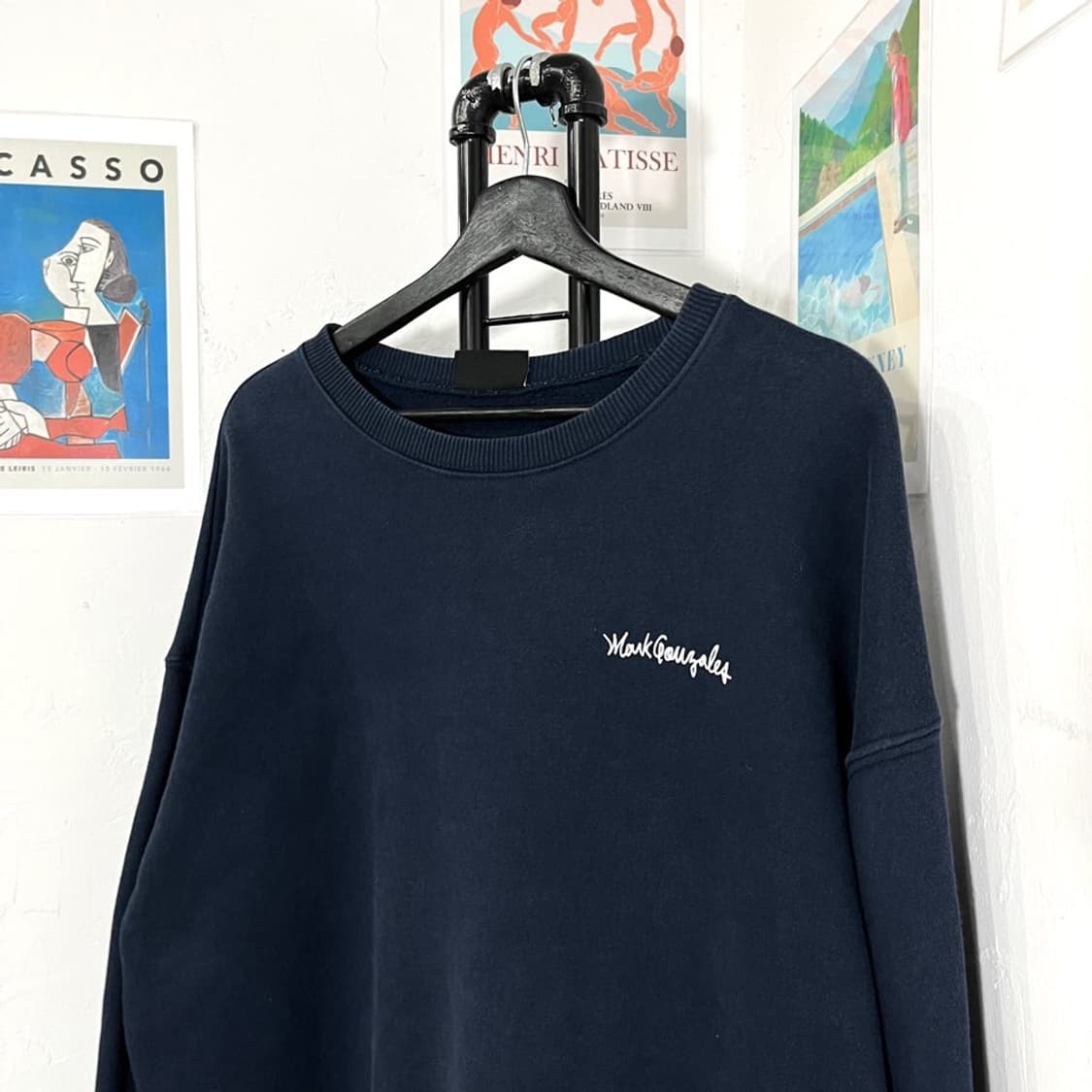 마크곤잘레스 스몰로고 맨투맨 상품이미지3