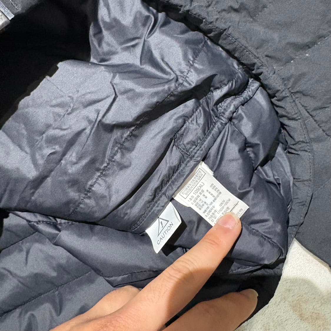 노스페이스 구스다운 경량패딩 상품이미지6