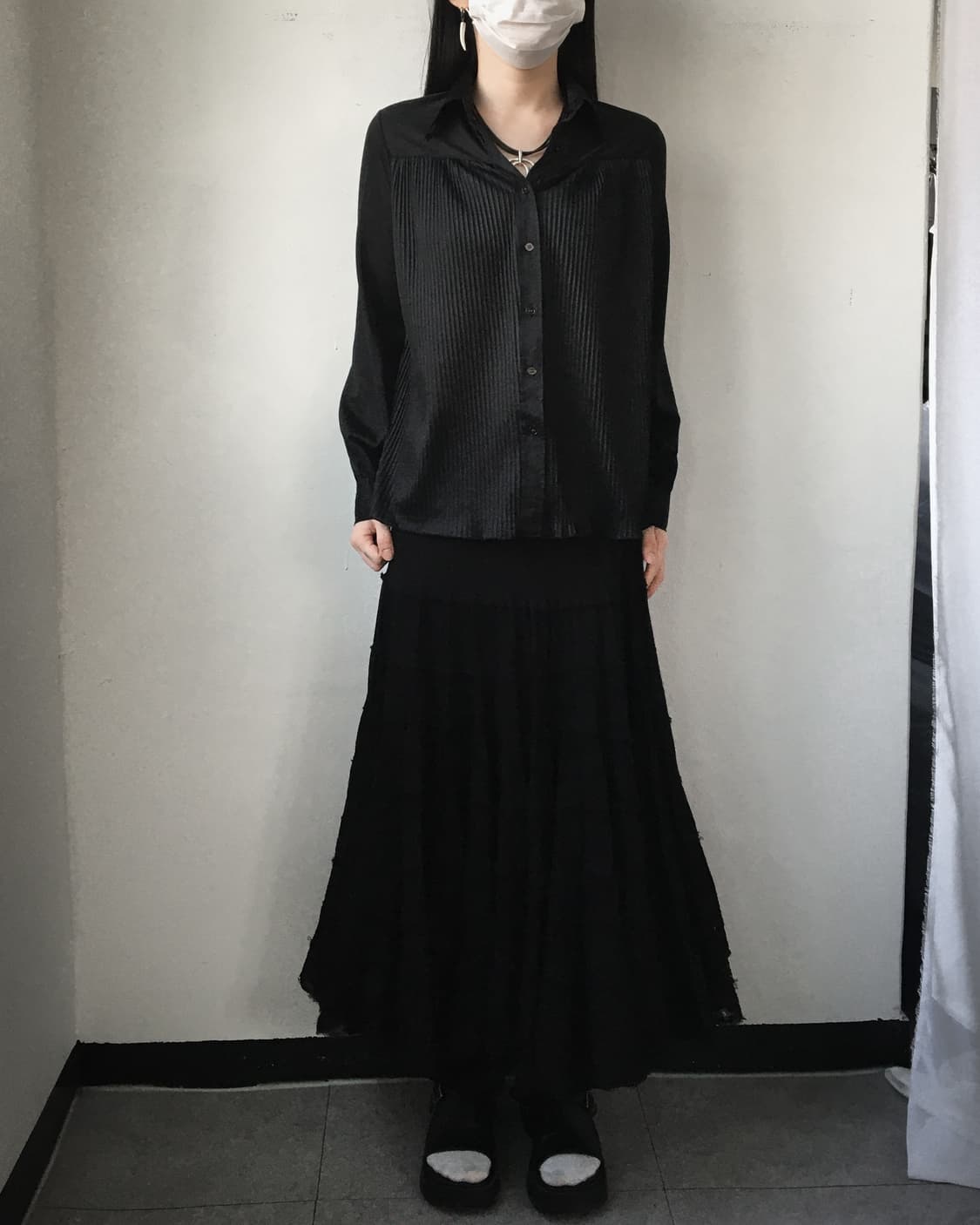 Pleats shirt 상품이미지4