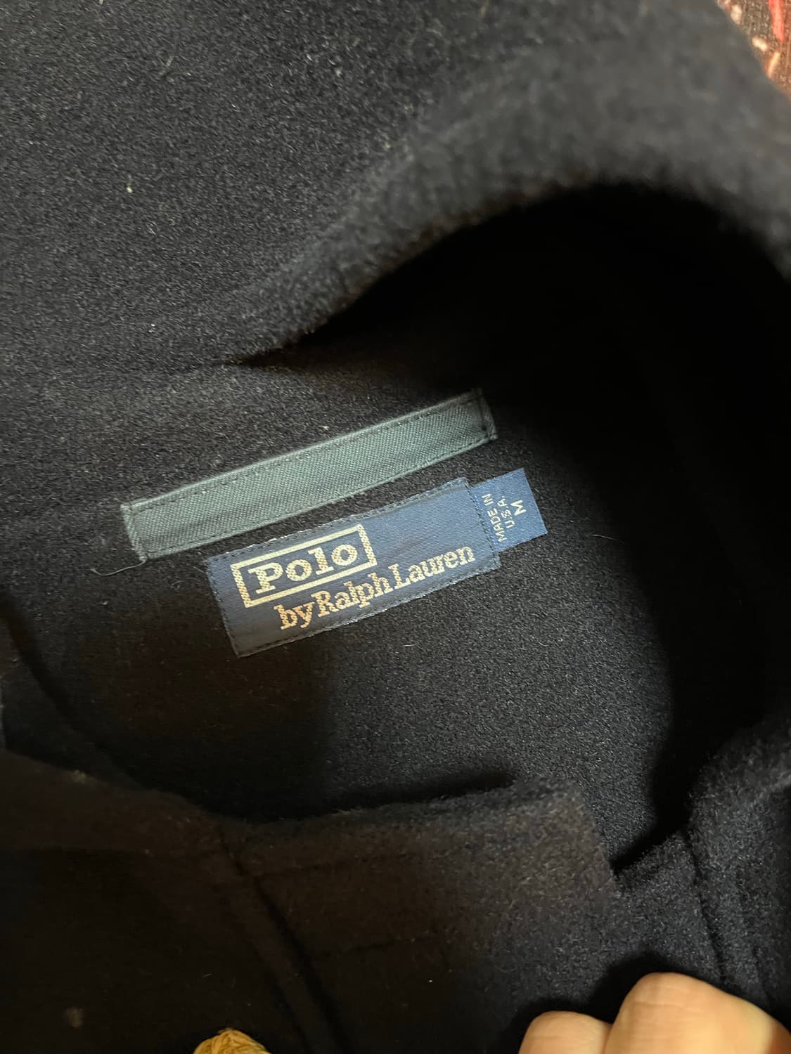 폴로 랄프로렌 네이비 더플코트 M 상품이미지2