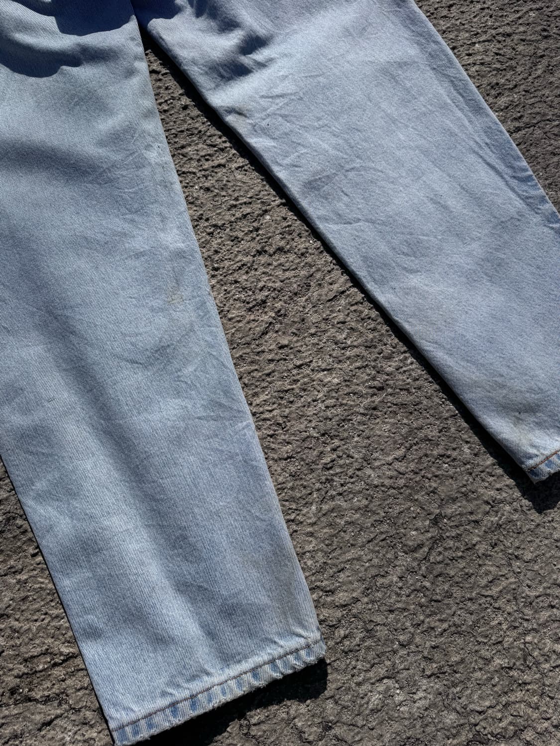 00's 리바이스 560 연청 테이퍼드 데님팬츠 B89 상품이미지3