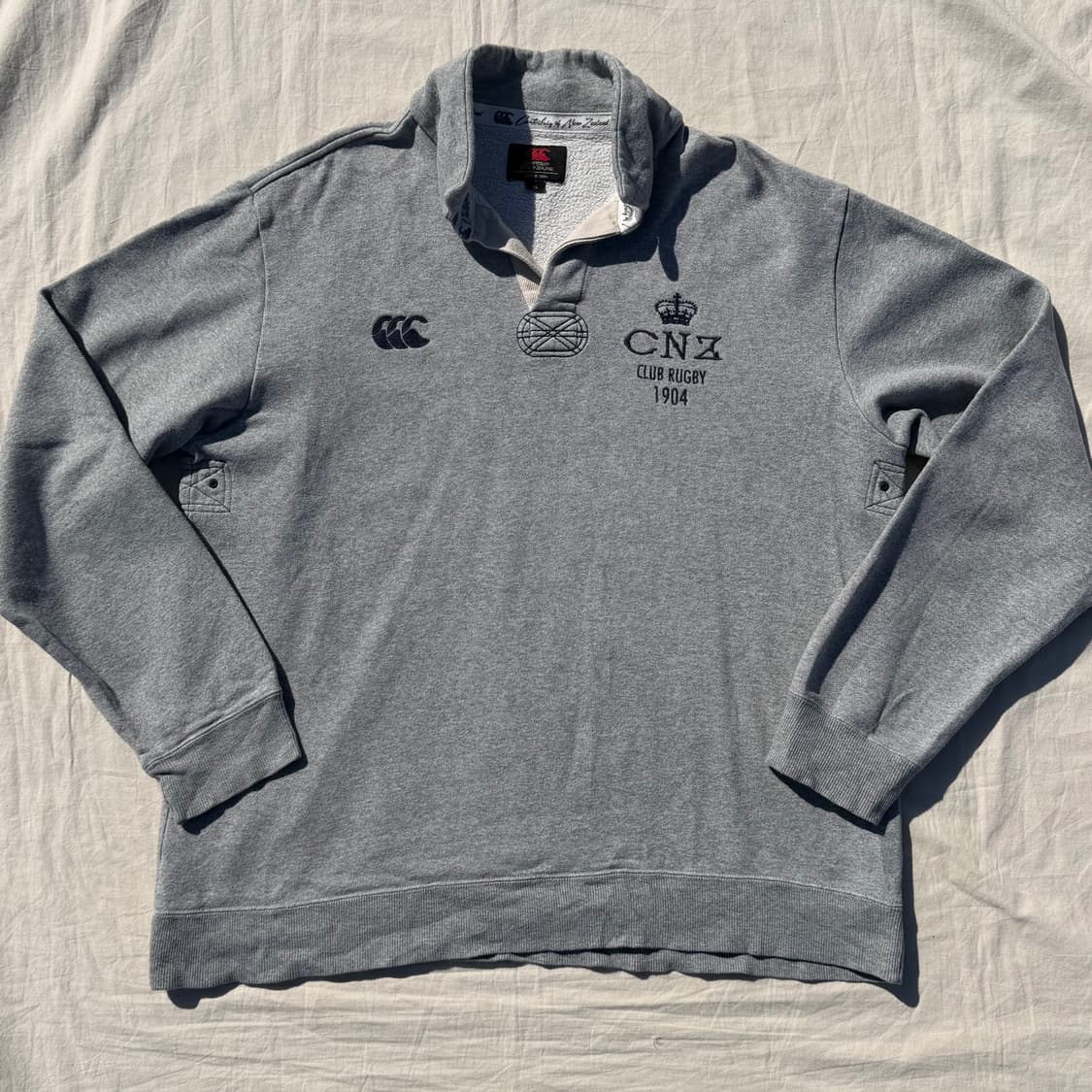 켄터베리 럭비 카라티 긴팔 티셔츠 긴팔티 상품이미지1