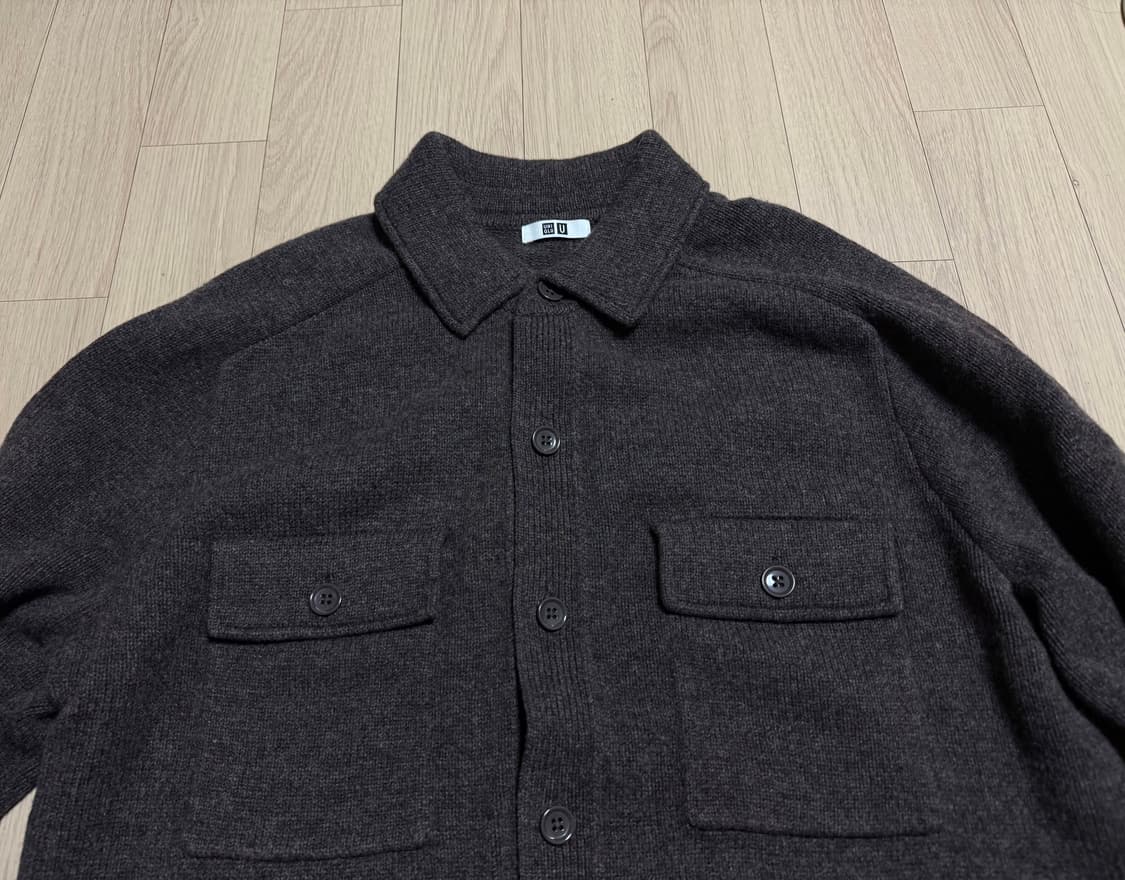 유니클로X르메르(U) 램스울 가디건 XL 상품이미지1