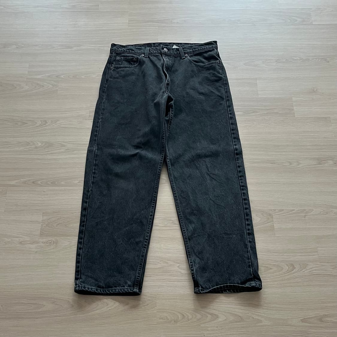 [36X30] 90s 빈티지 리바이스 565 블랙 상품이미지1