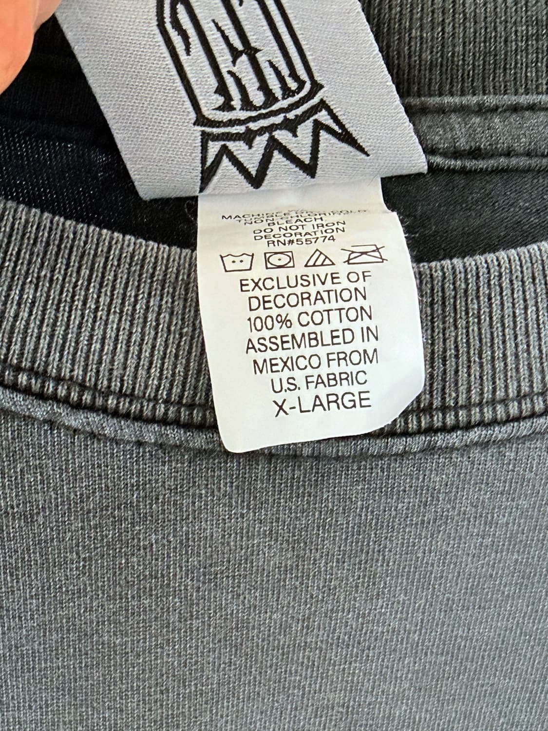 웨스트 코스트 차퍼 90s OG 아이언 크로스 롱 슬리브 상품이미지6