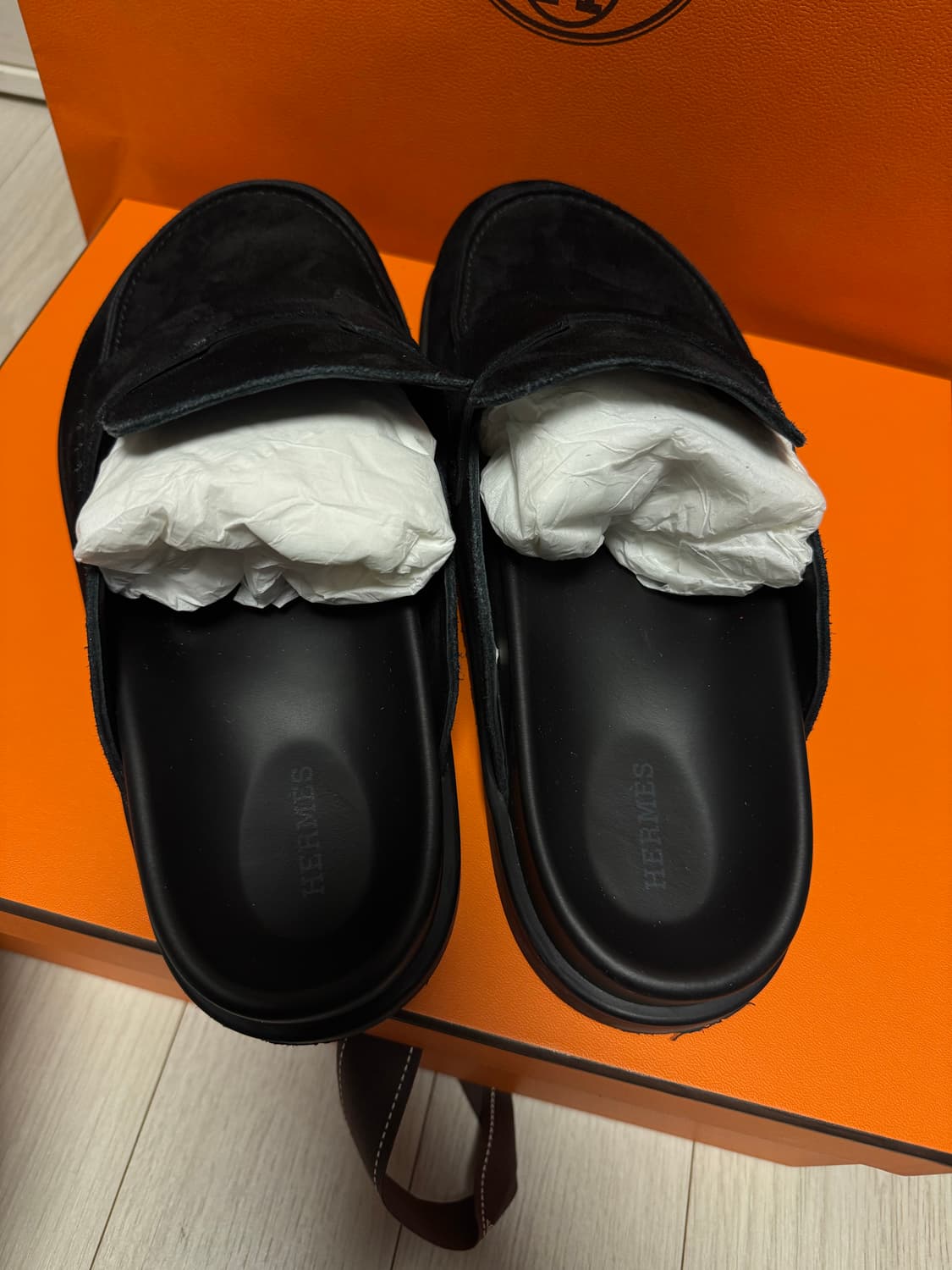 에르메스 고 뮬 스웨이드  상품이미지3