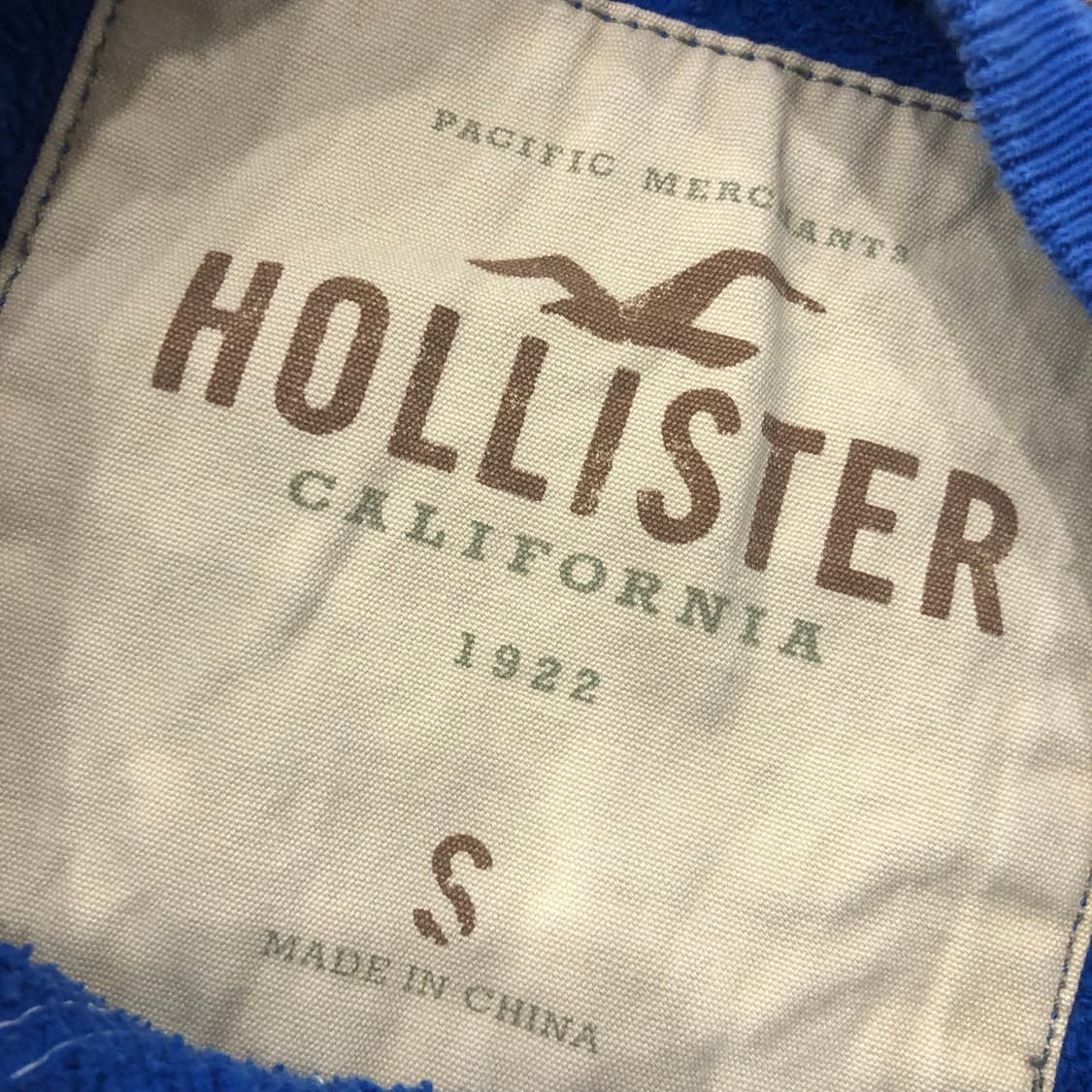 S 홀리스터 오버핏 로고 맨투맨 상품이미지3