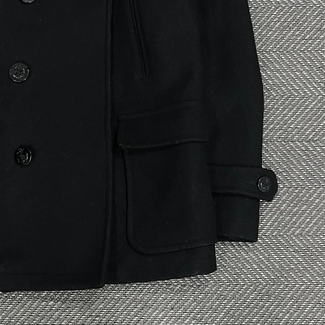 하버드 베이직 더블 울코트 v1236 상품이미지6