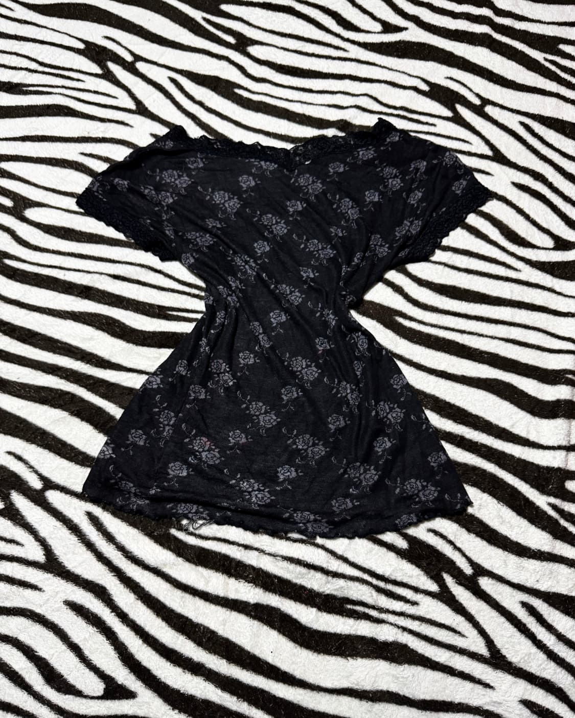 gothic laced top 상품이미지5