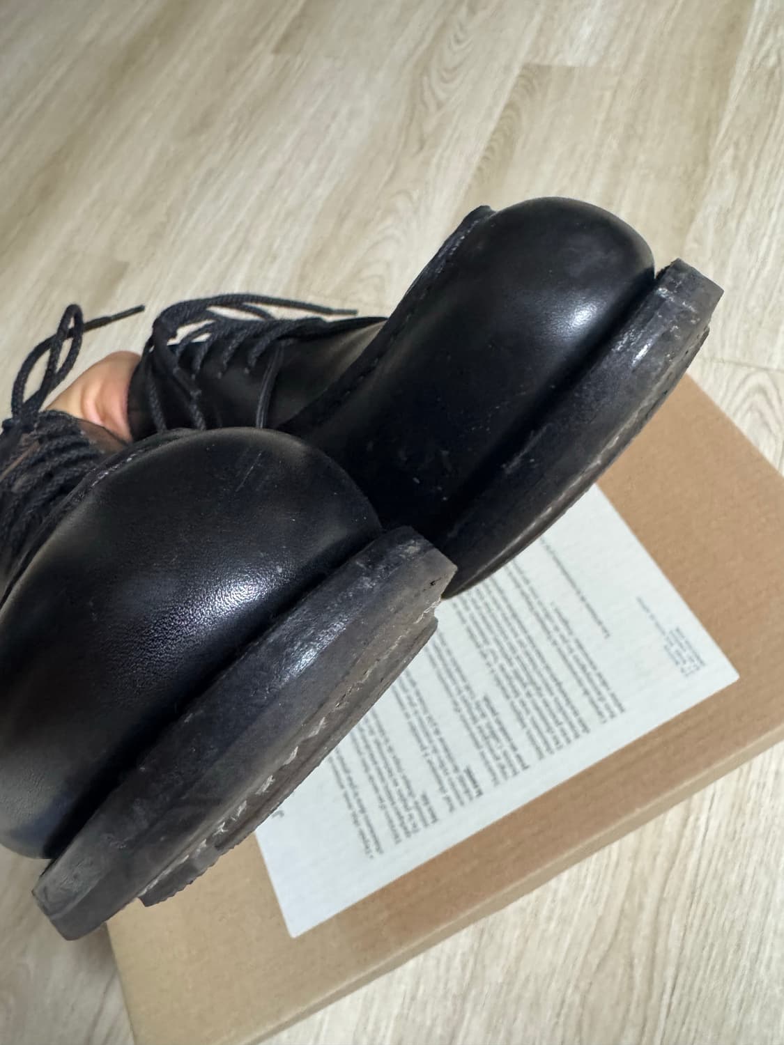 JM WESTON 웨스통 골프 7.5 D 블랙 판매합니다. 상품이미지6