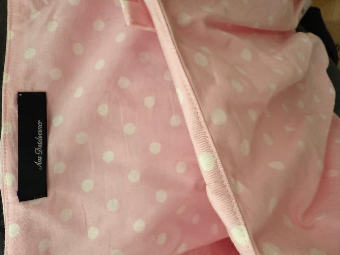 Ans Dotsloevner 핑크 도트 스커트 상품이미지6