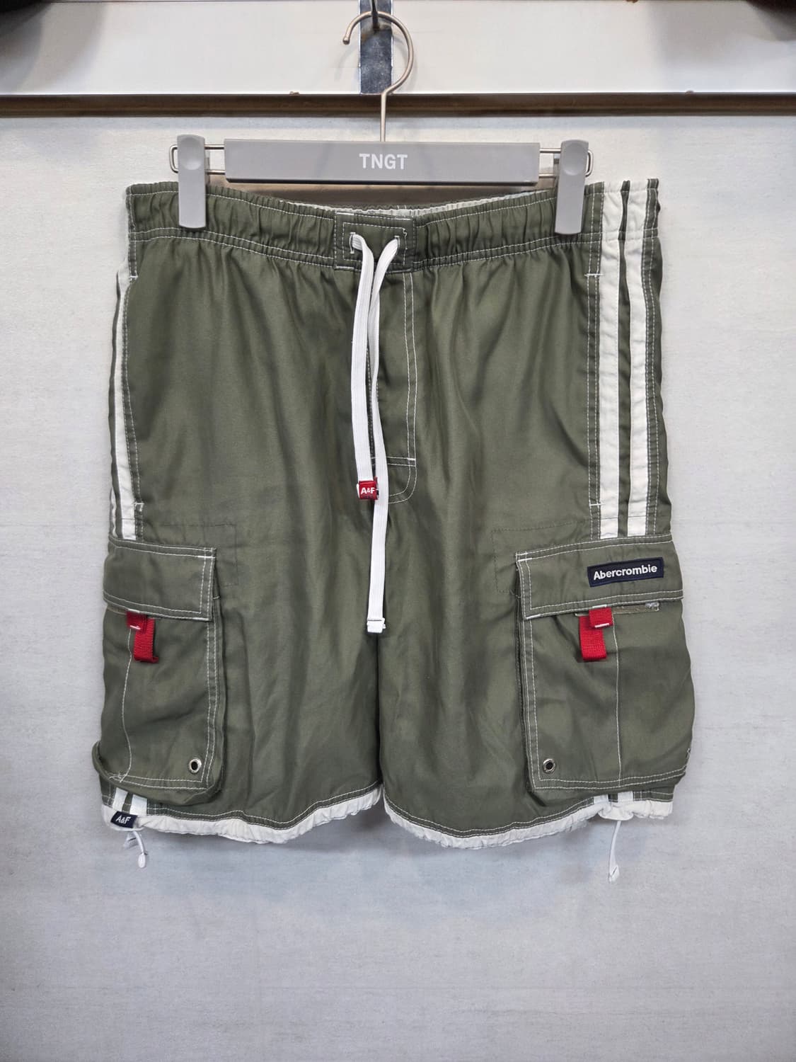 아베크롬비 빈티지 카고 트랙 반바지 대략 33 34  상품이미지1