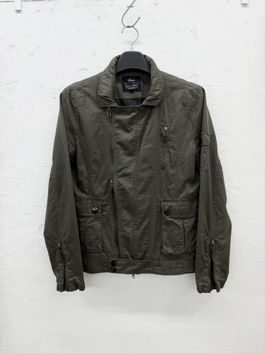 beno 더블 집업 자켓 상품이미지1