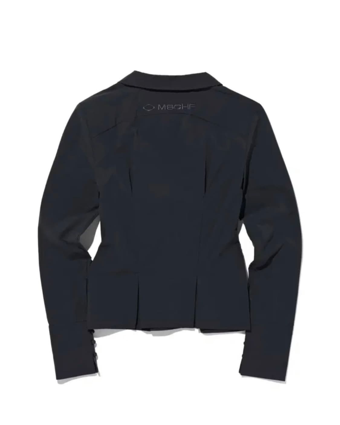 미스치프 셔링 셔츠 SHIRRING SHIRT CHARCOAL 상품이미지2