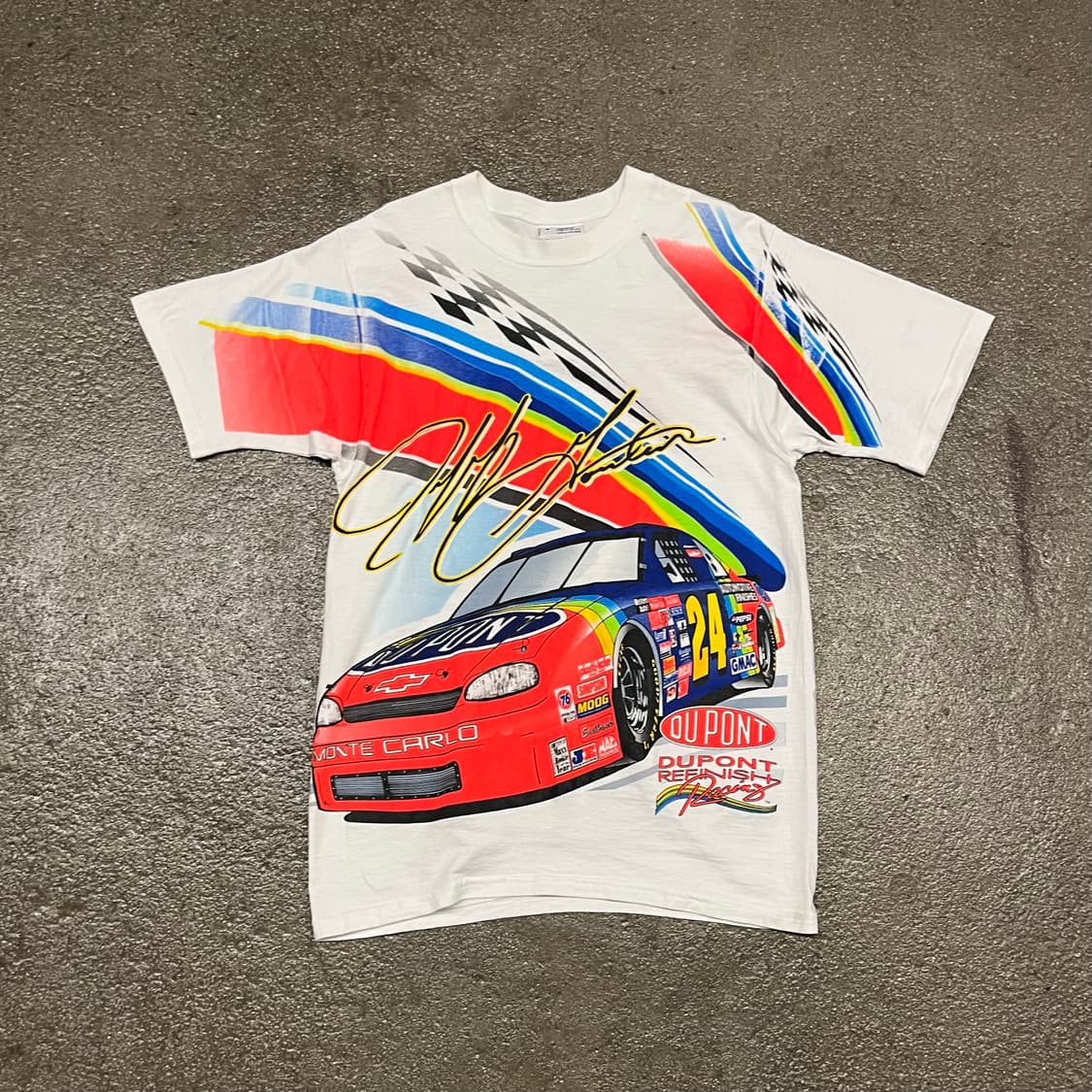 90s 나스카 레이싱 프린팅 티셔츠 (95-100) 상품이미지1