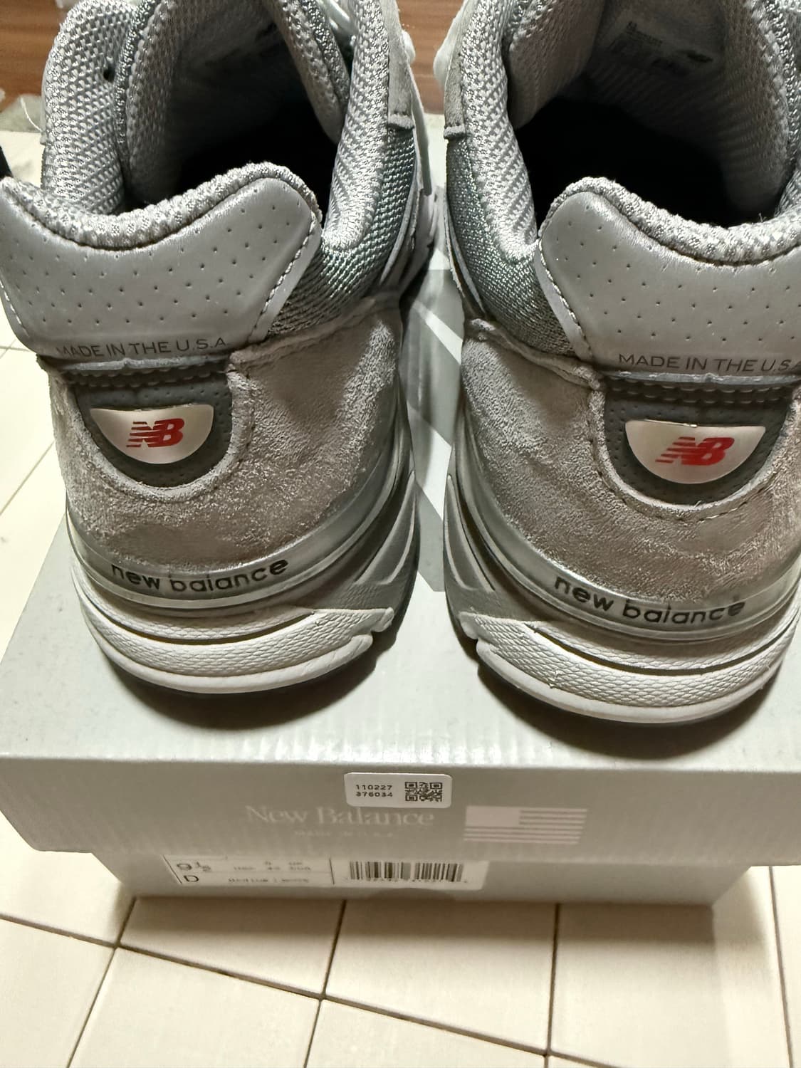 뉴발란스 990v4 그레이 275 상품이미지7