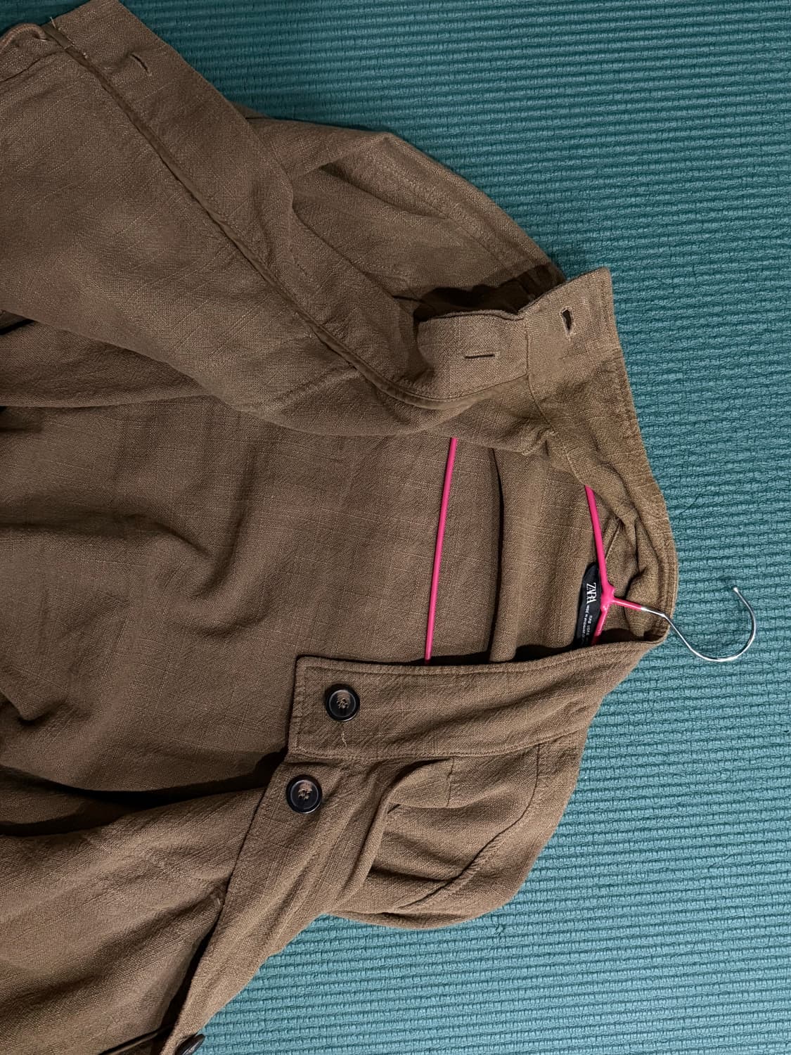 셔링 린넨 자켓 상품이미지4