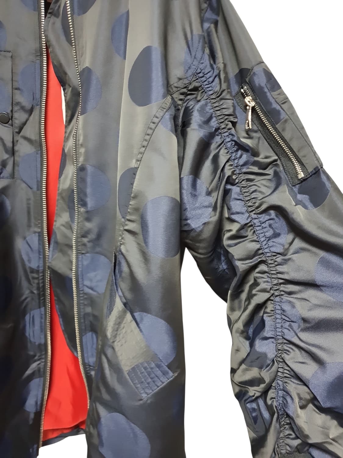 쥬시쥬디 보머  하프 스트링 집업 자켓 85 사이즈 xs~m 상품이미지4