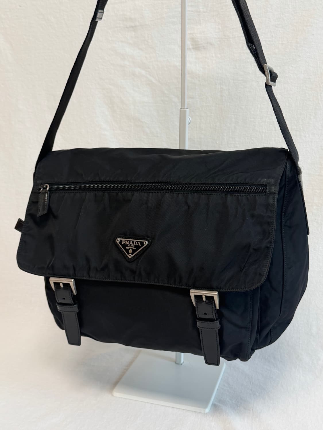 정품 프라다 포코노 나일론 원포켓 크로스백 메신저백 숄더백 상품이미지2